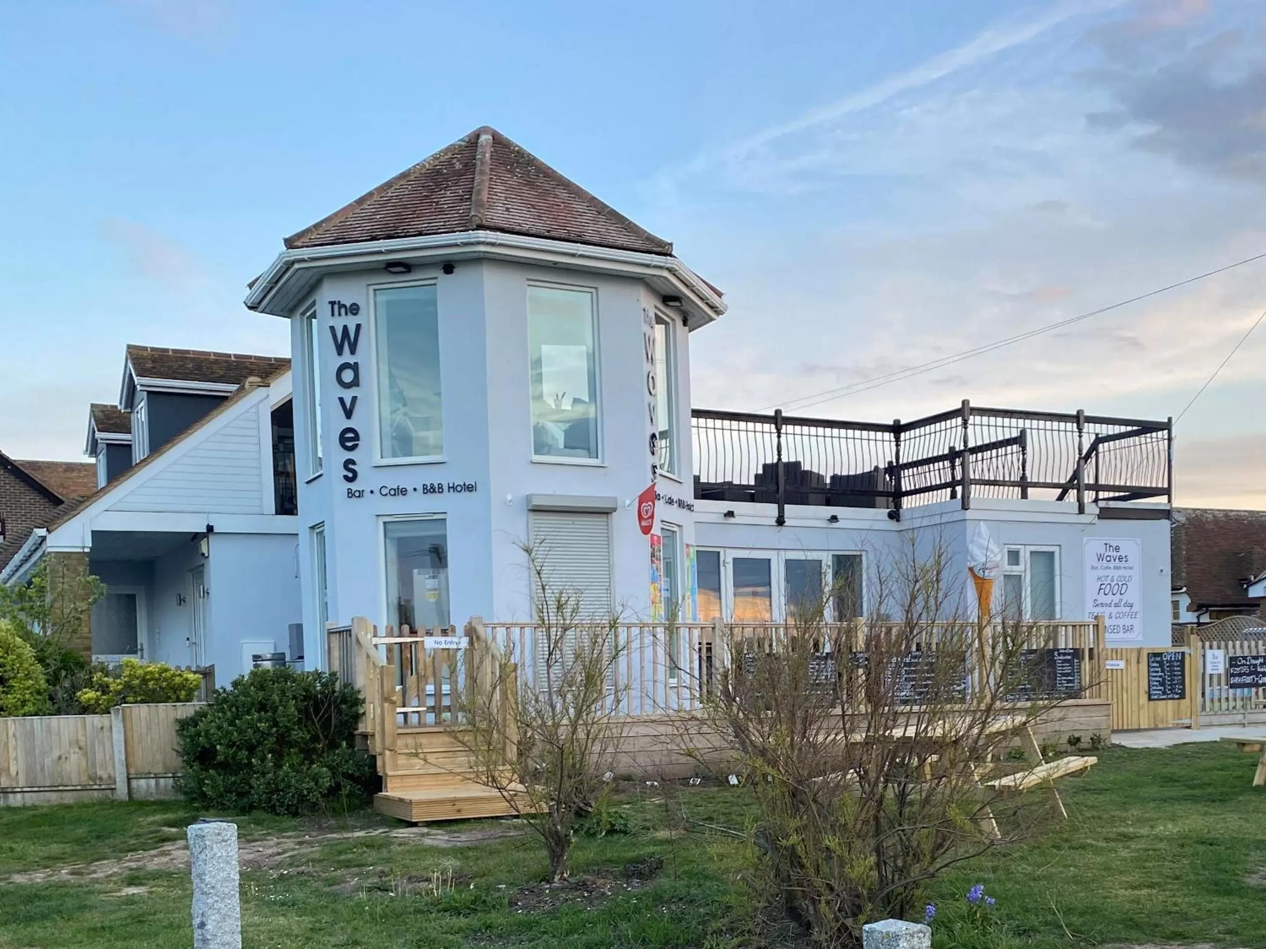 Property Building in The Waves B&B