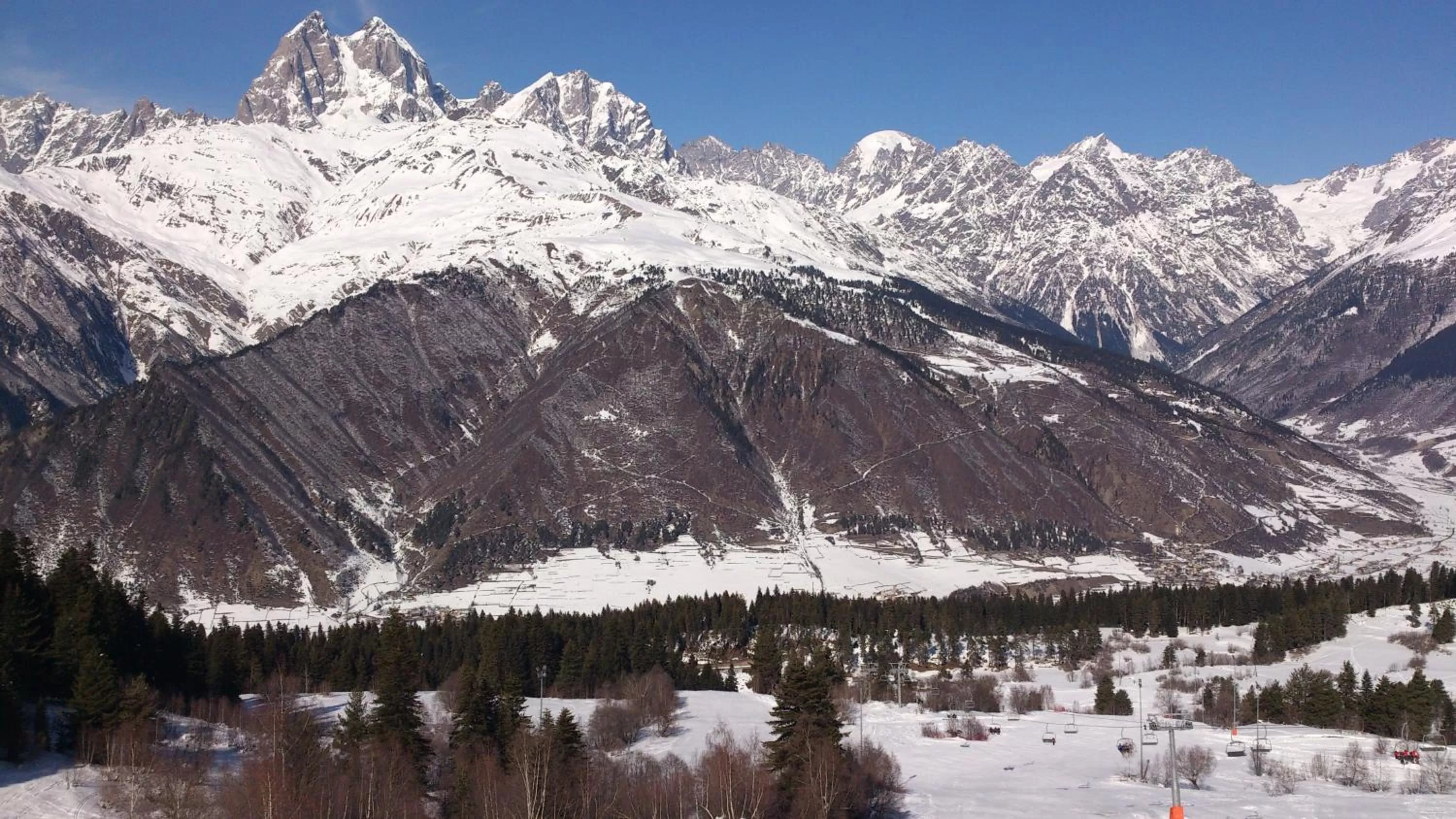 Skiing in Hotel Svanseti