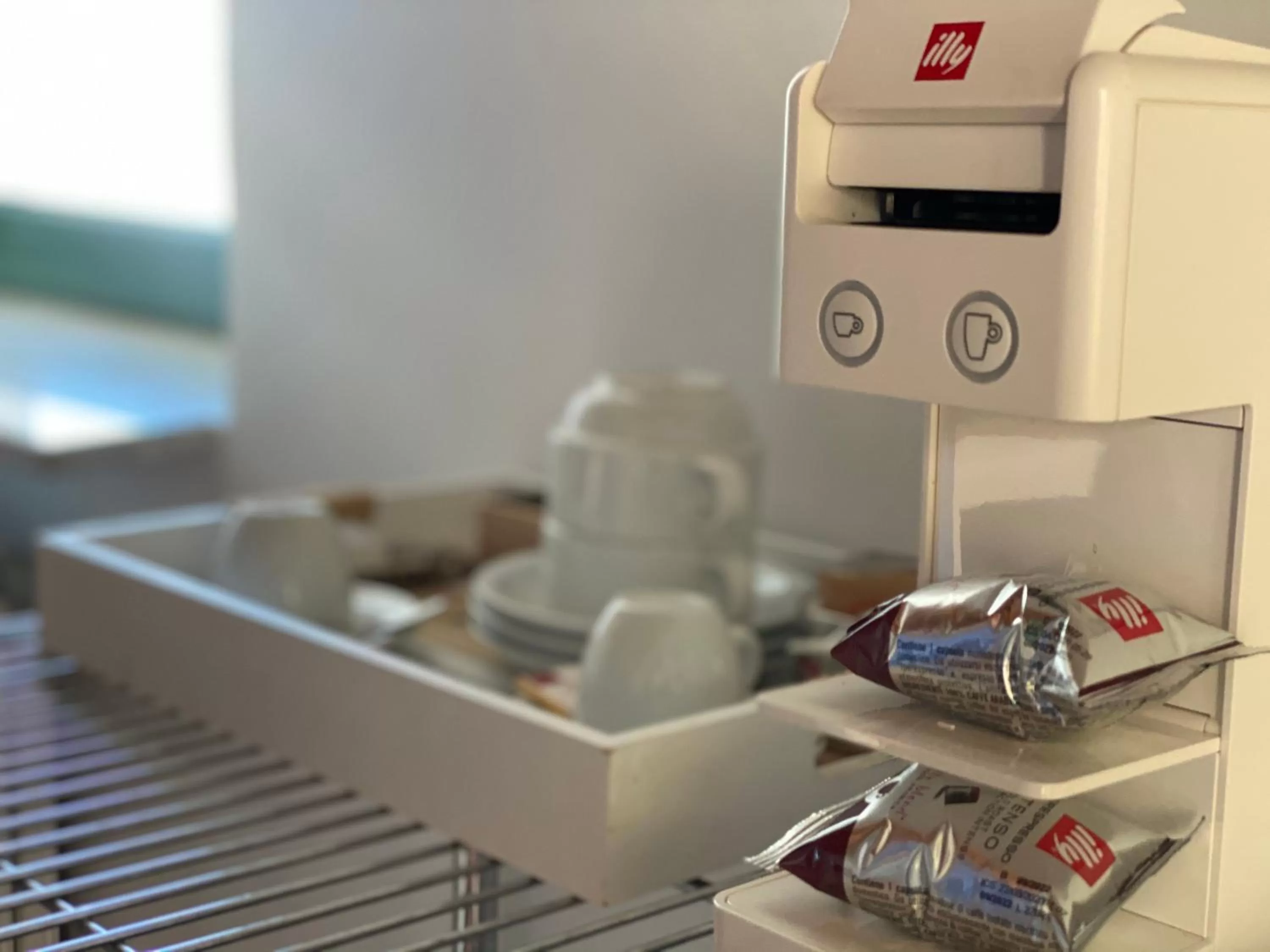 Coffee/tea facilities, Kitchen/Kitchenette in B&B Casa Diomede