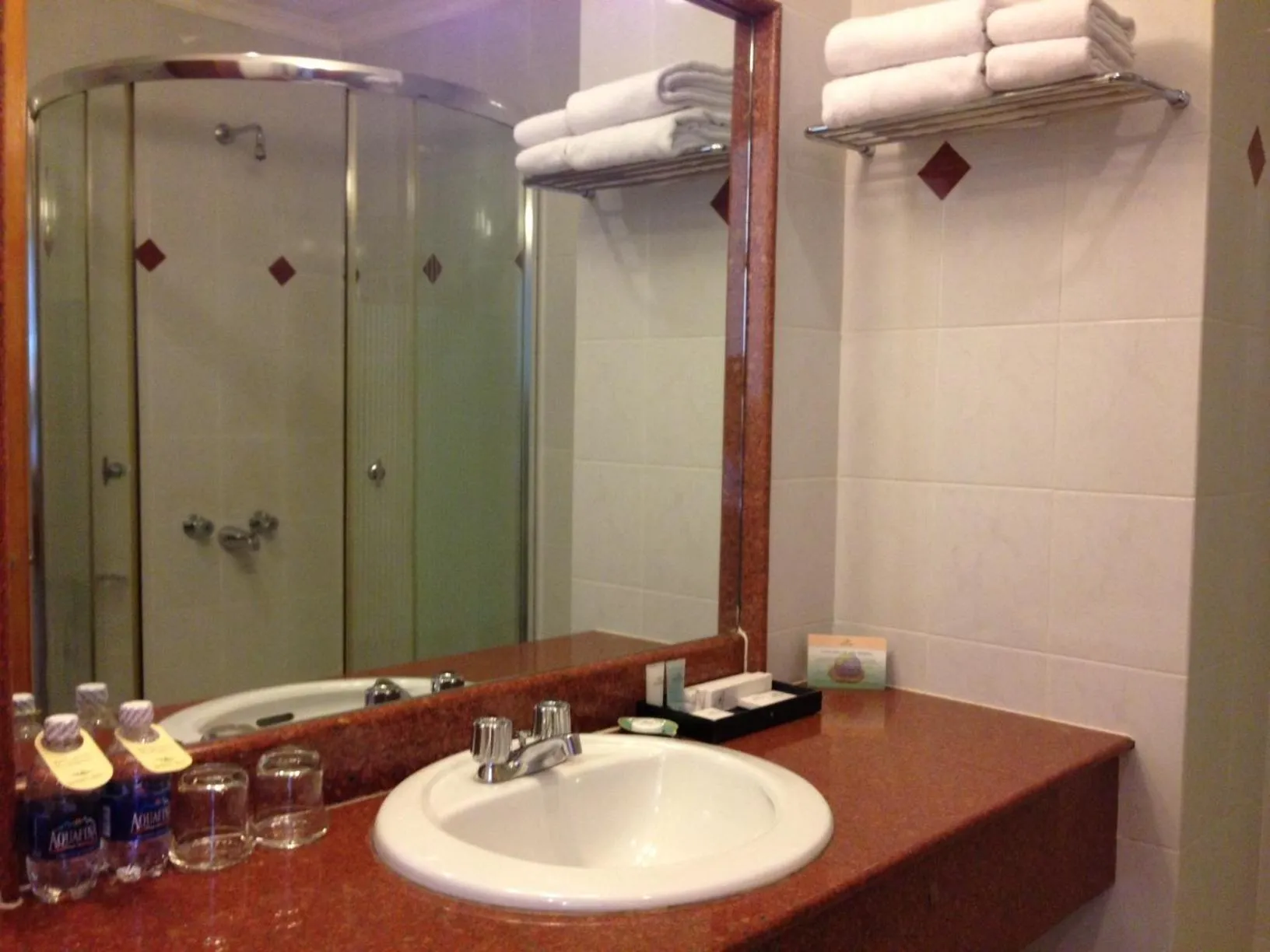 Bathroom in Liberty 2 Hotel