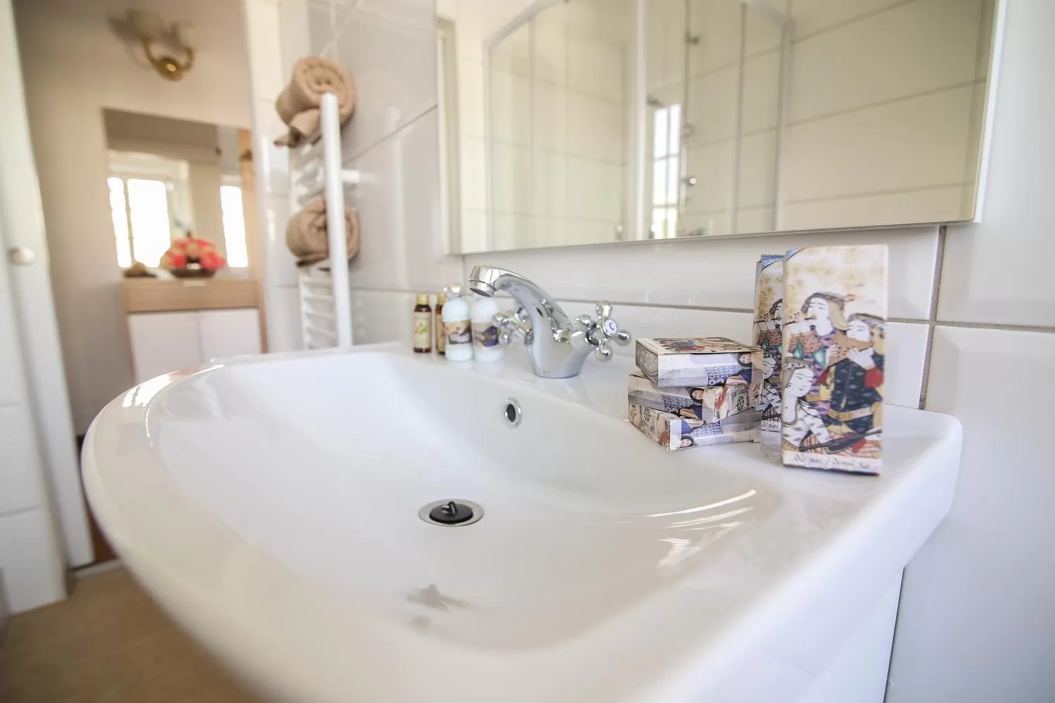 Bathroom in Hotel Vila Katrca