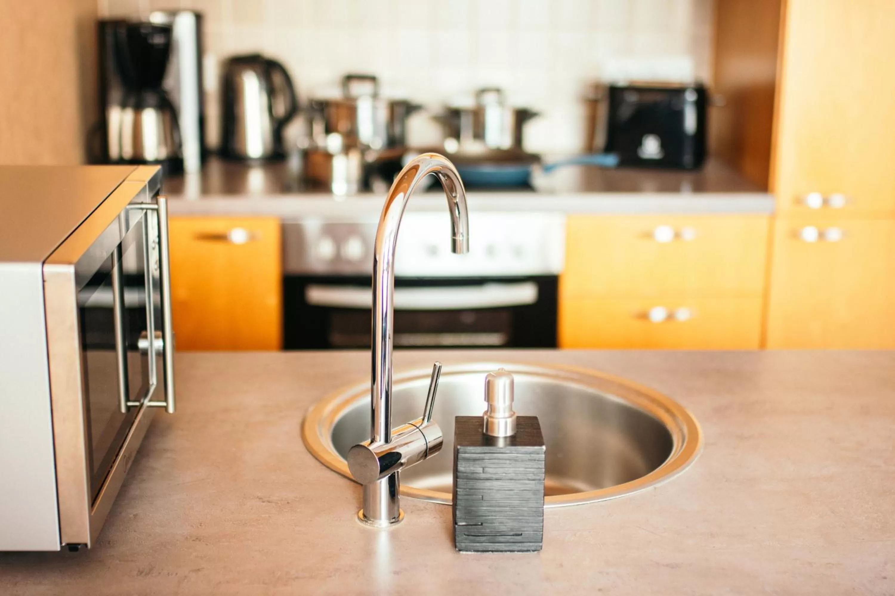 Kitchen or kitchenette in Tallinn City Apartments Freedom Square