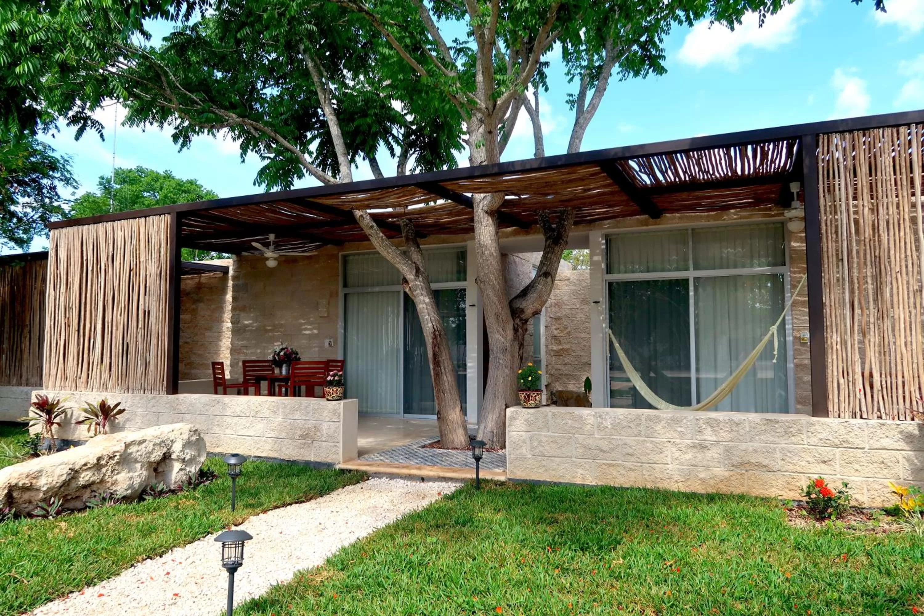 Garden in Hotel Casa de Campo Conkal Merida