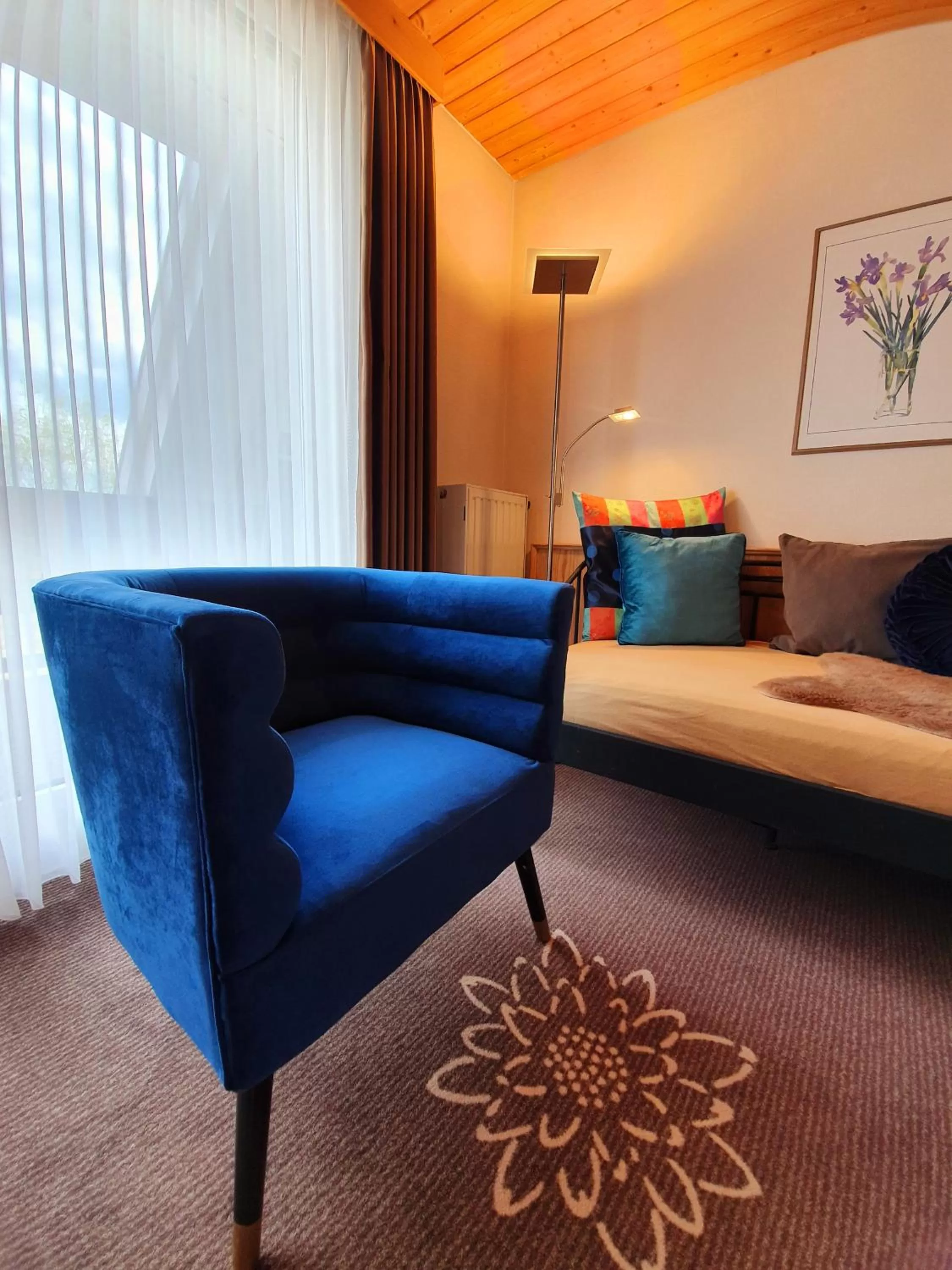 Living room in Hotel in den Herrnwiesen