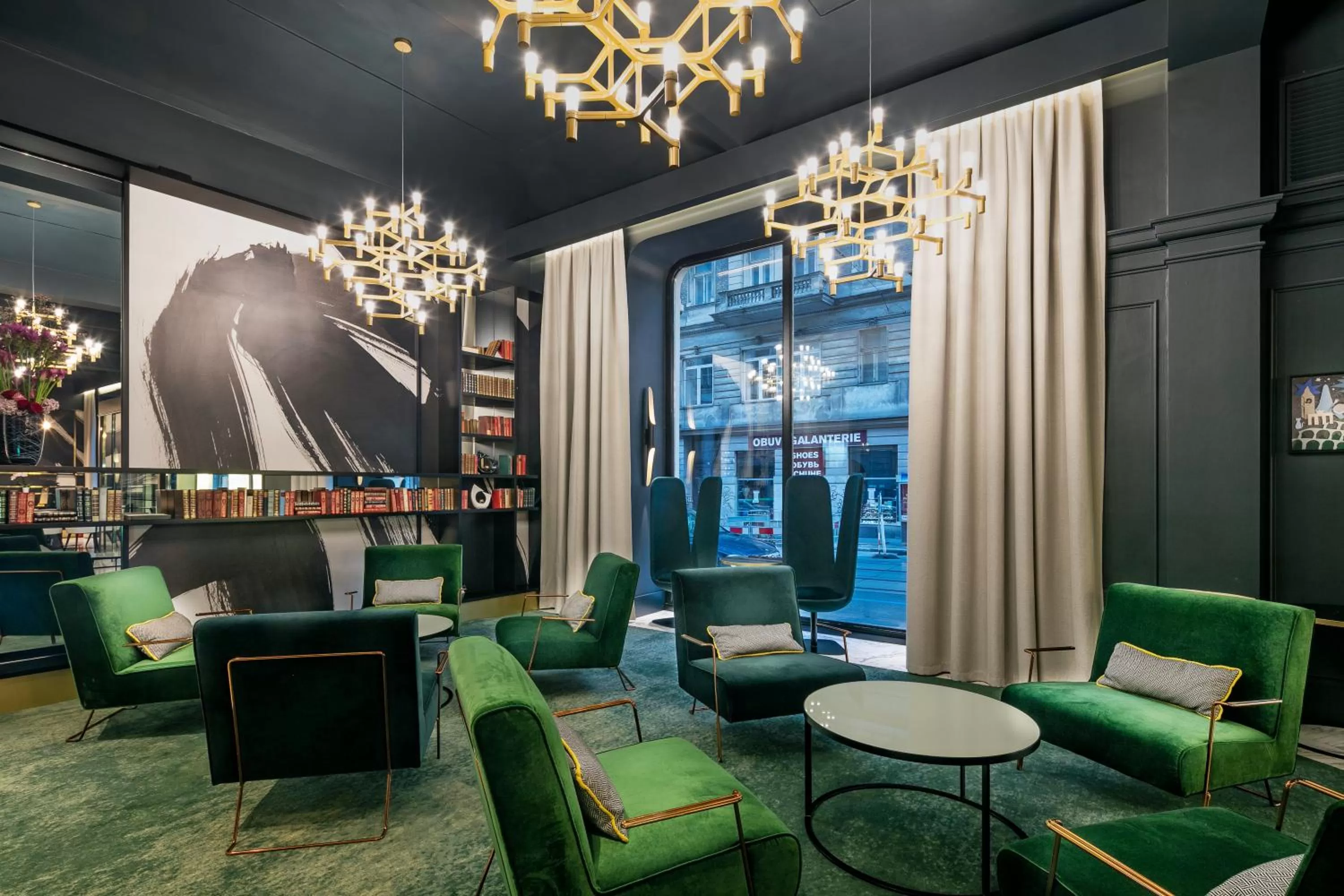 Library in Century Old Town Prague - MGallery Collection