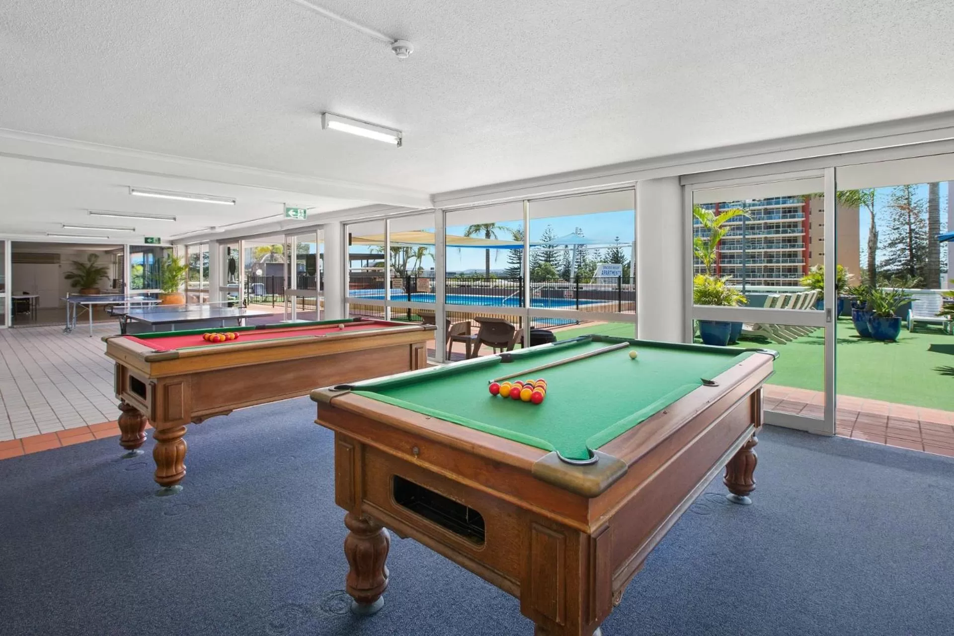 Billiard in Port Pacific Resort