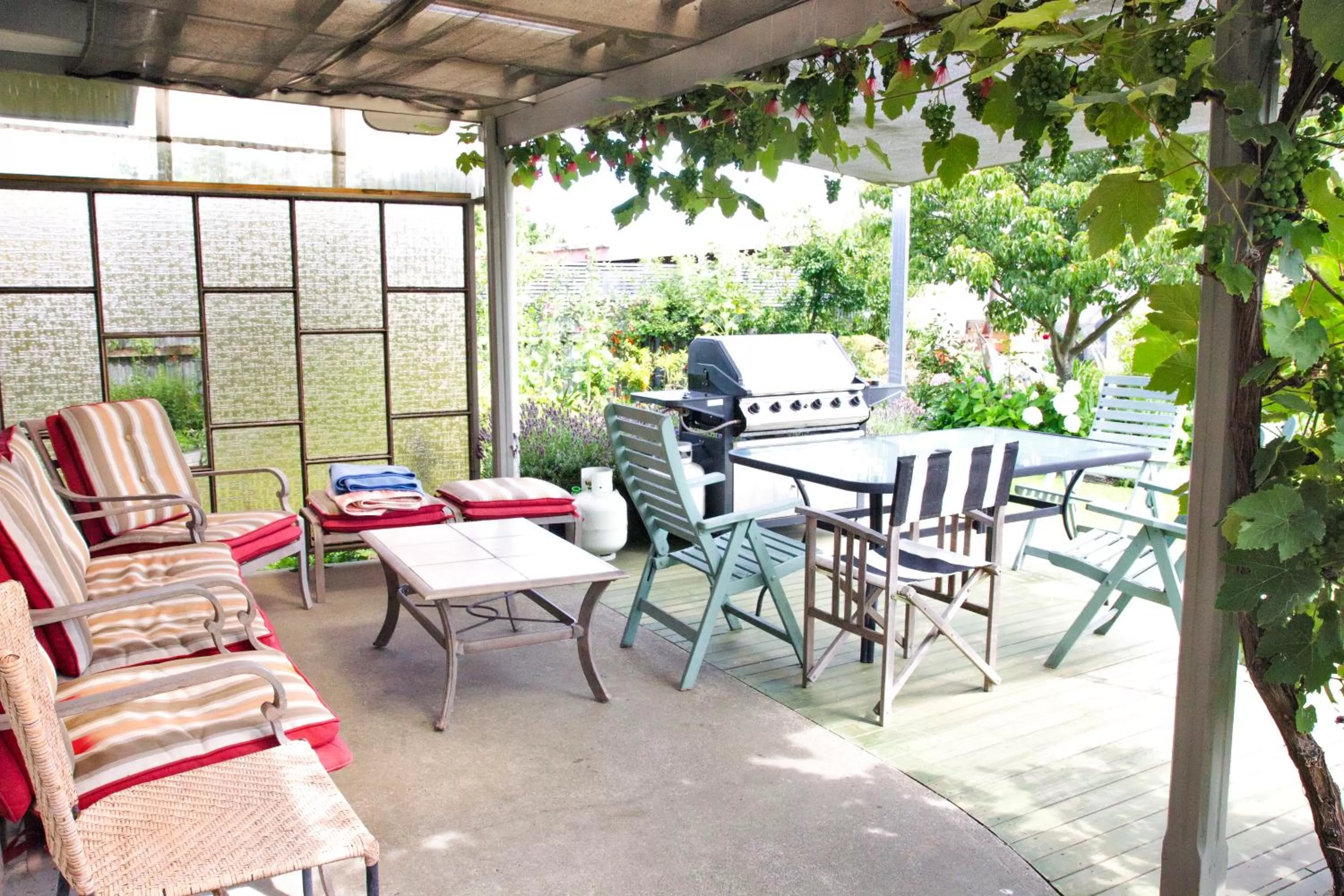 Patio in Magnolia House