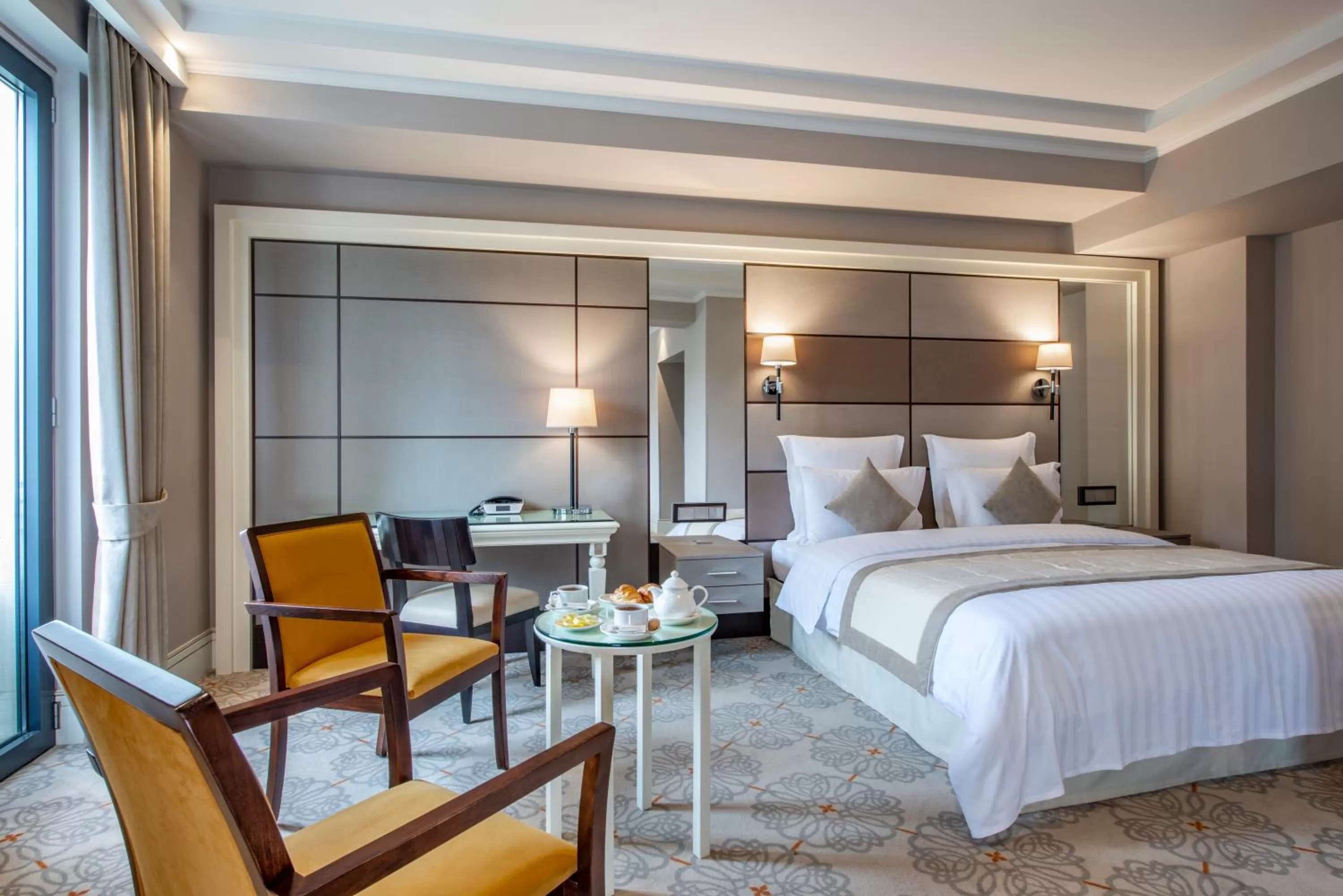 Bed in Ambassadori Tbilisi Hotel