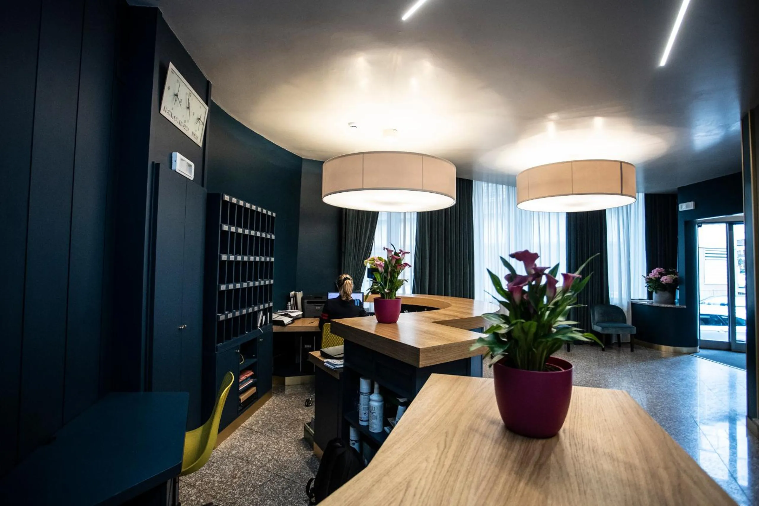 Living room in Hotel Delta