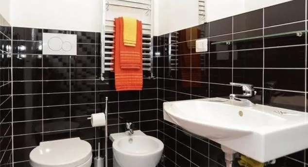 Toilet in B&B Villa Musa