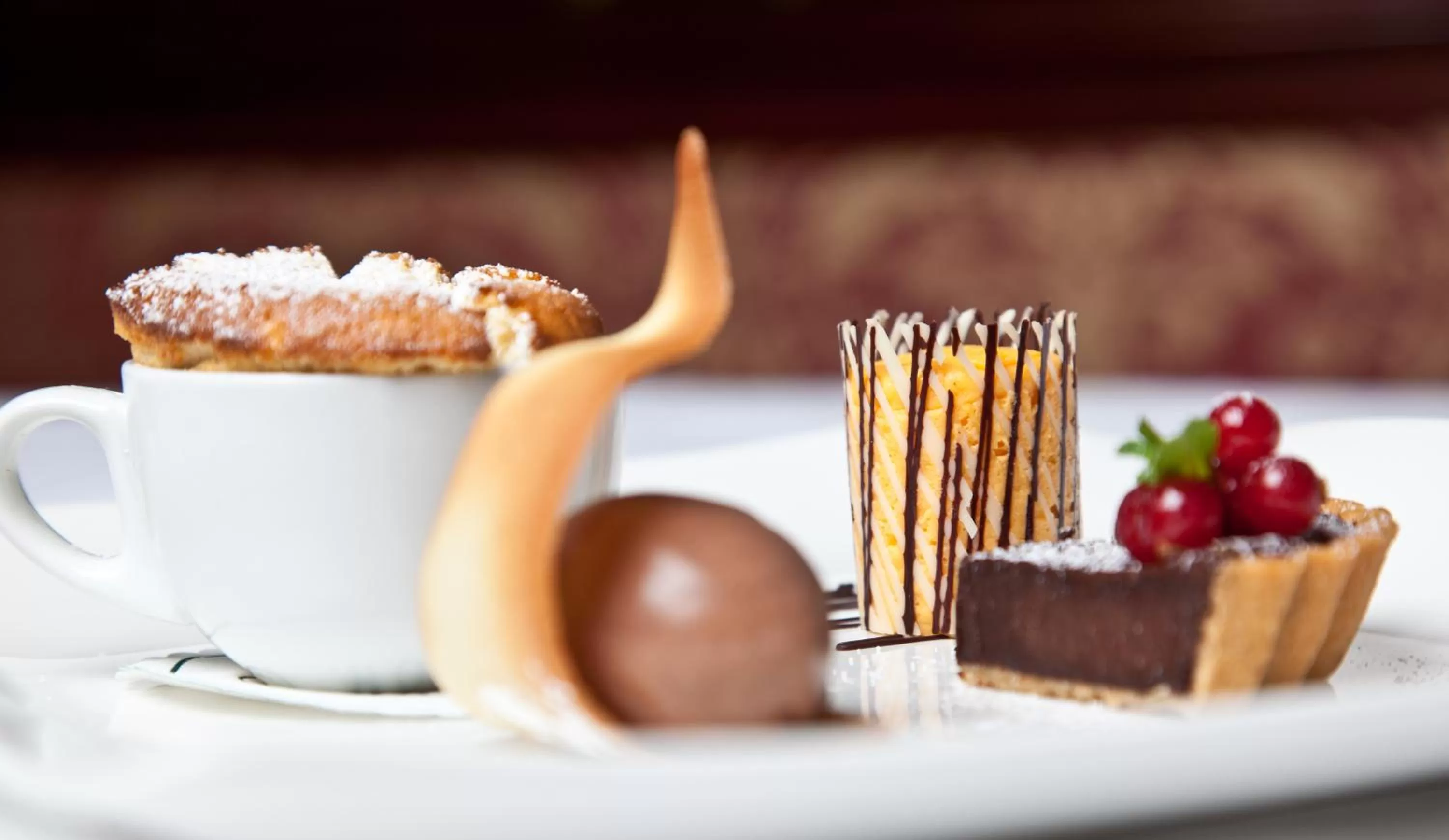 Food close-up in Burt's Hotel