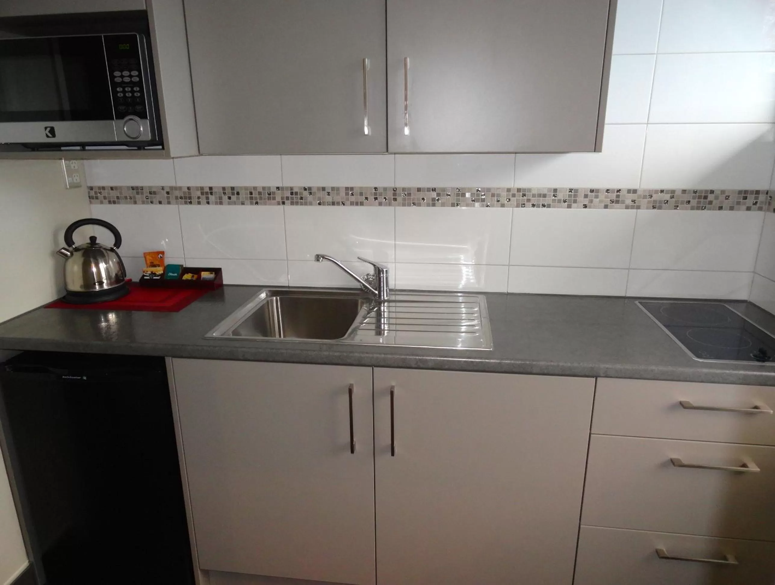 Kitchen or kitchenette in Aarburg Airport Motel