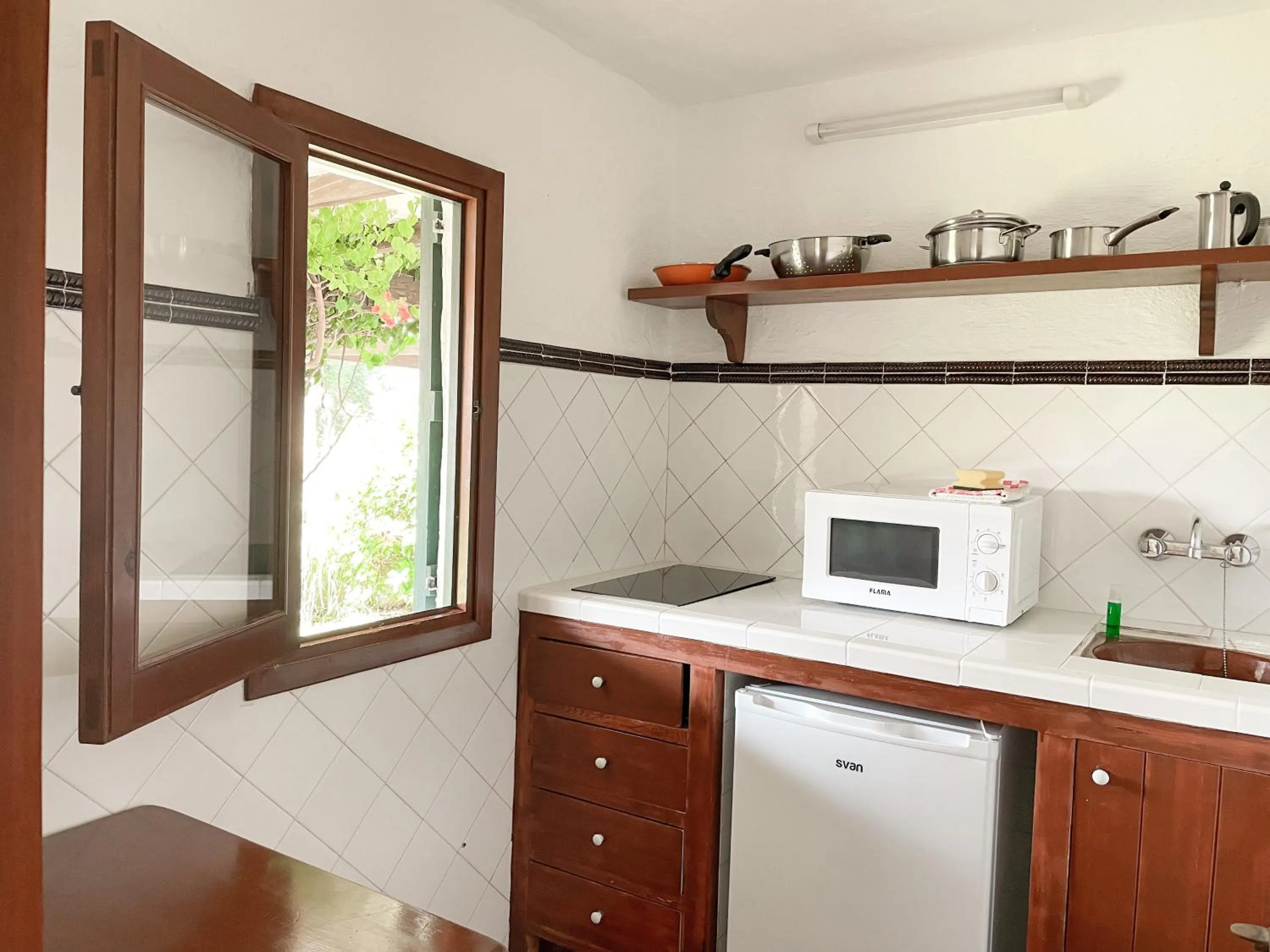 Kitchen or kitchenette in Binivell Park - Caliu Apartments