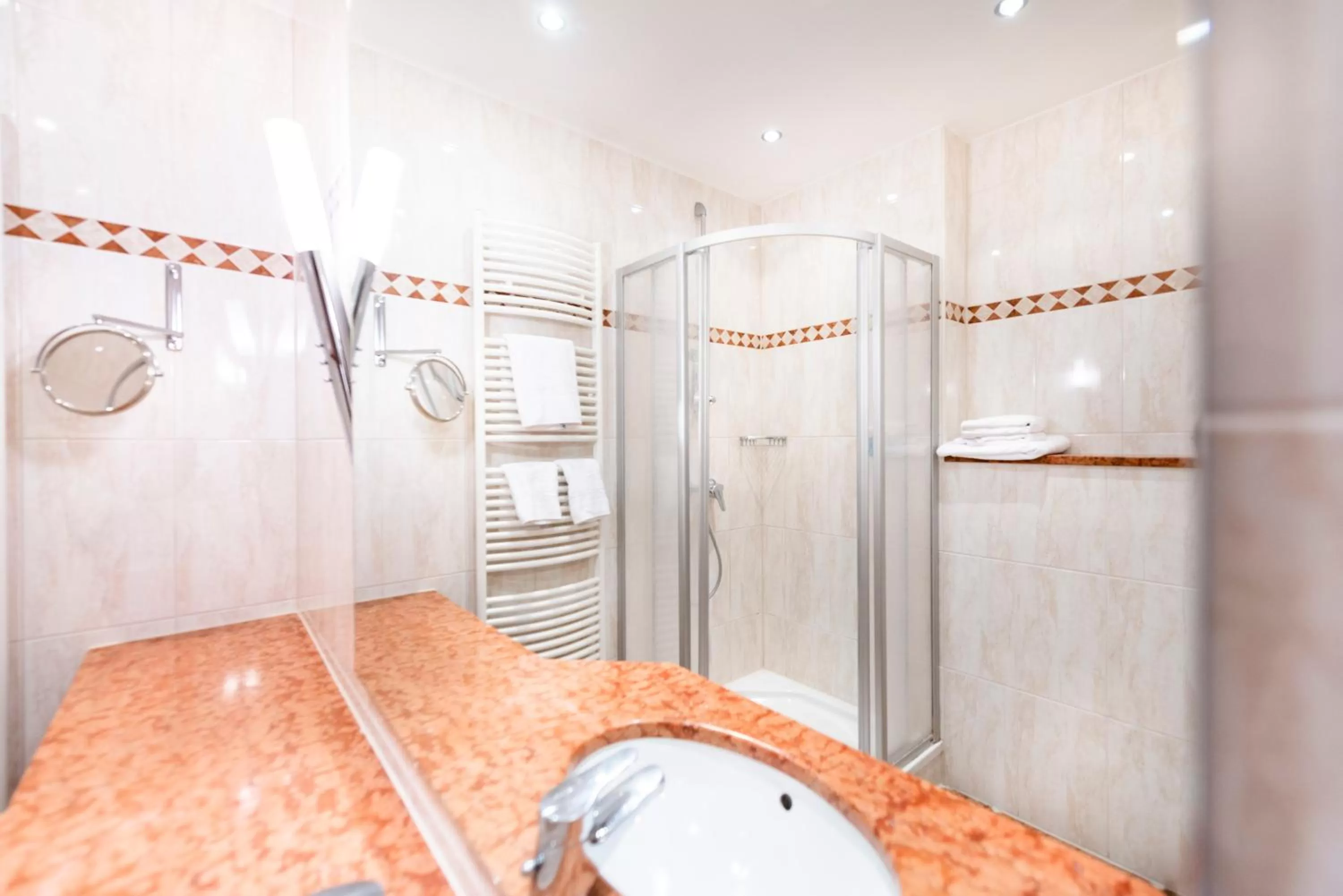 Bathroom in Hotel Hennies