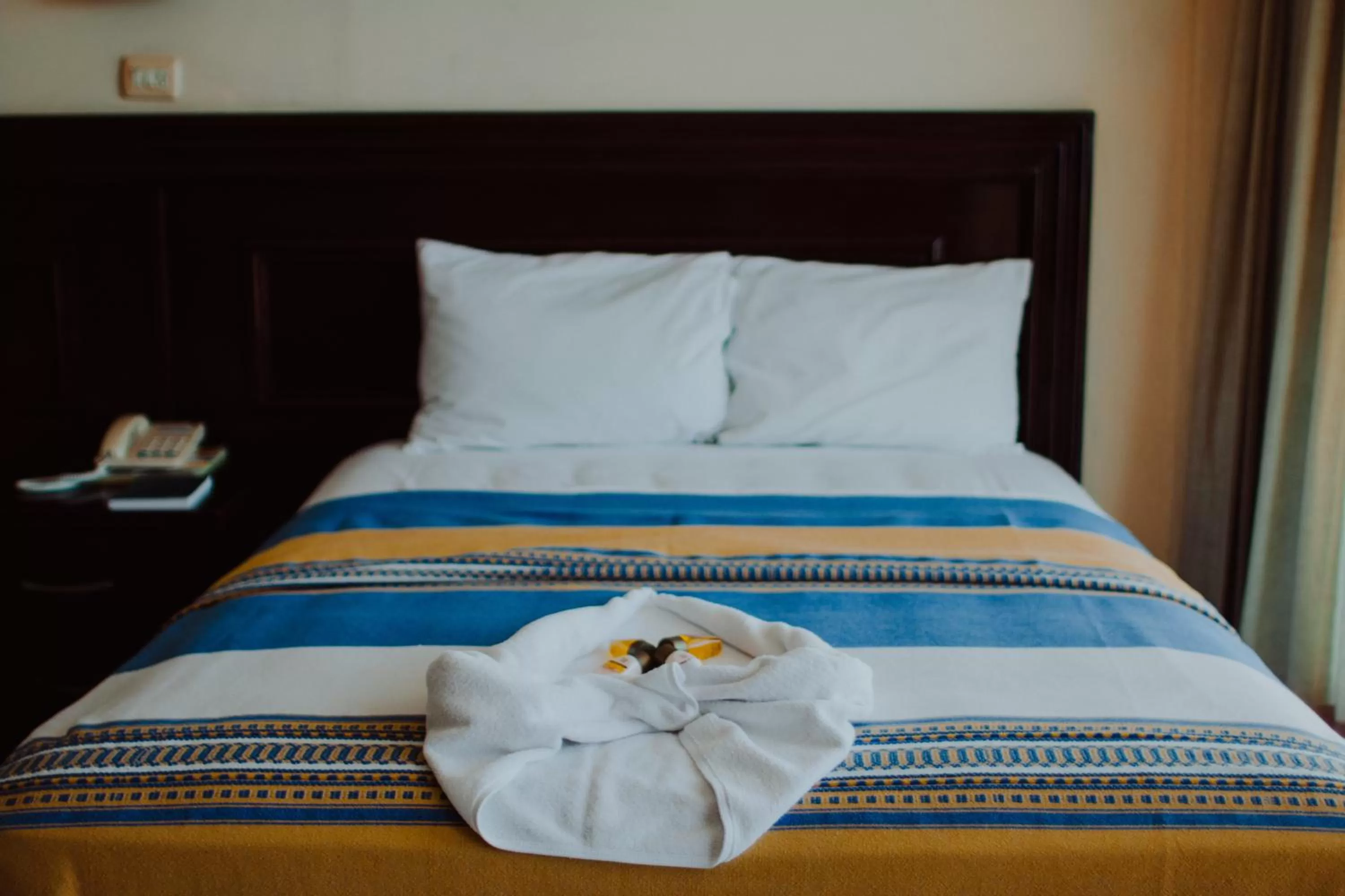 Bed in Hotel Ambassador Mérida