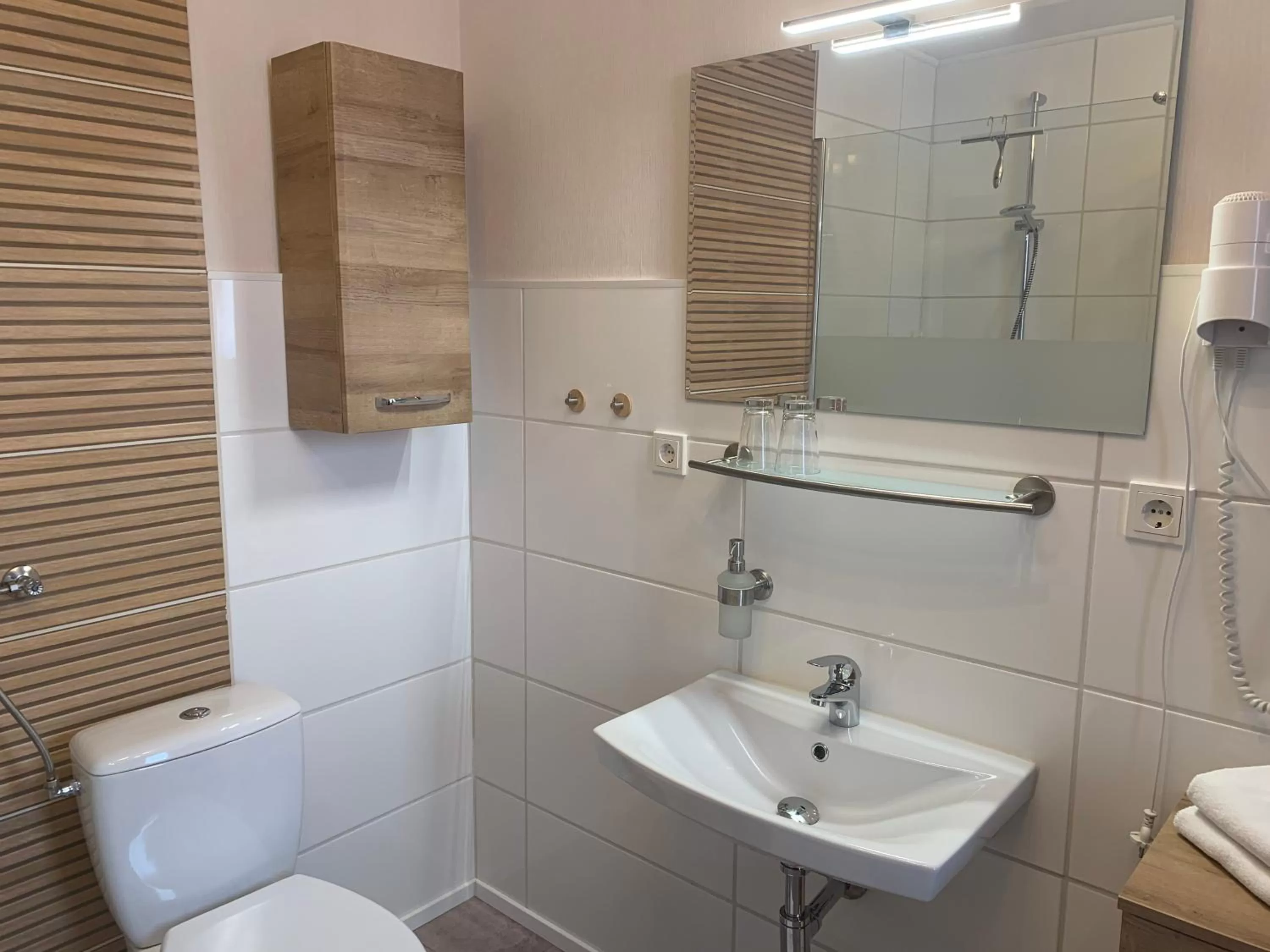 Bathroom in Restaurant Landgasthof Zum Wiesengrund