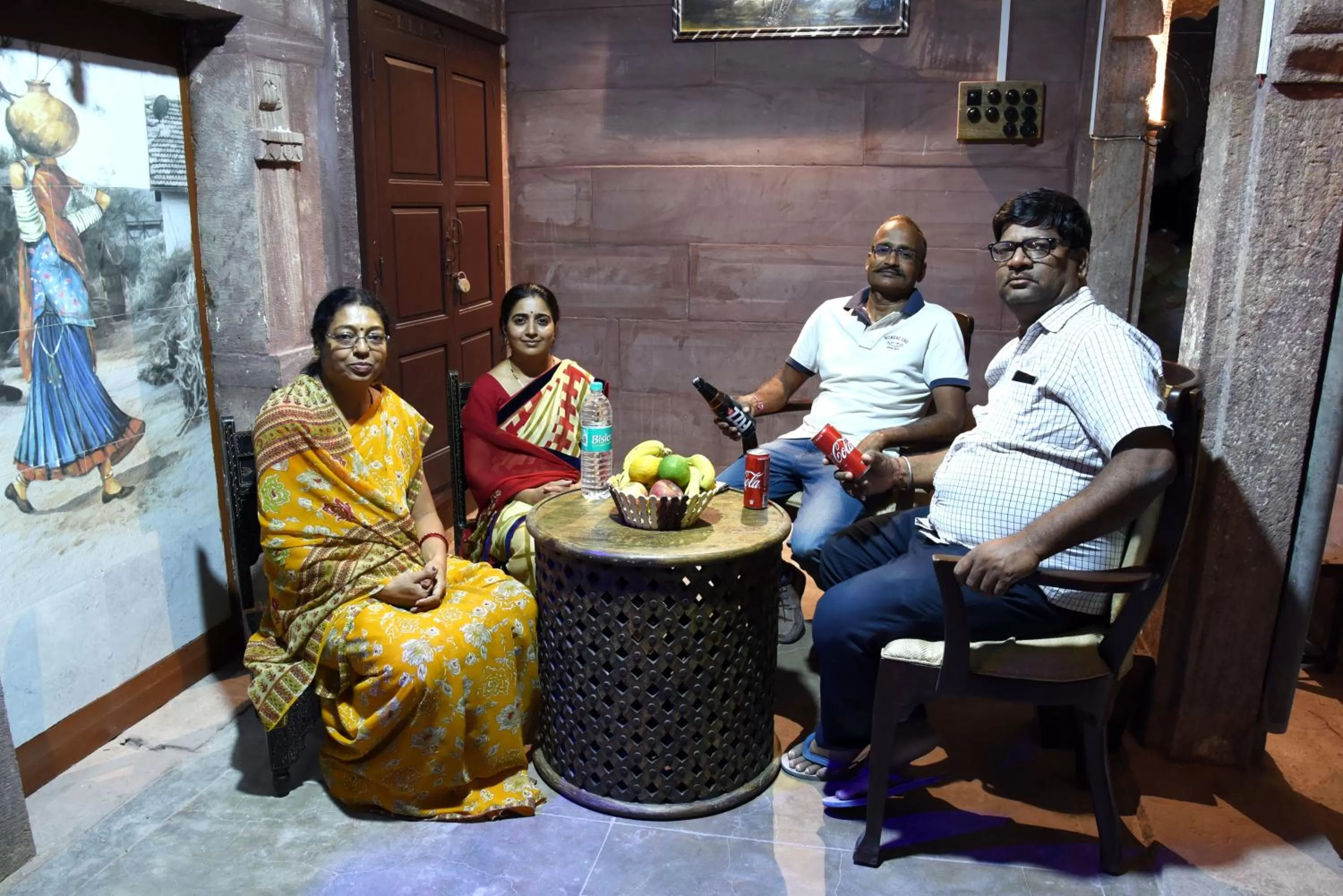 Living room in The Thikana Heritage