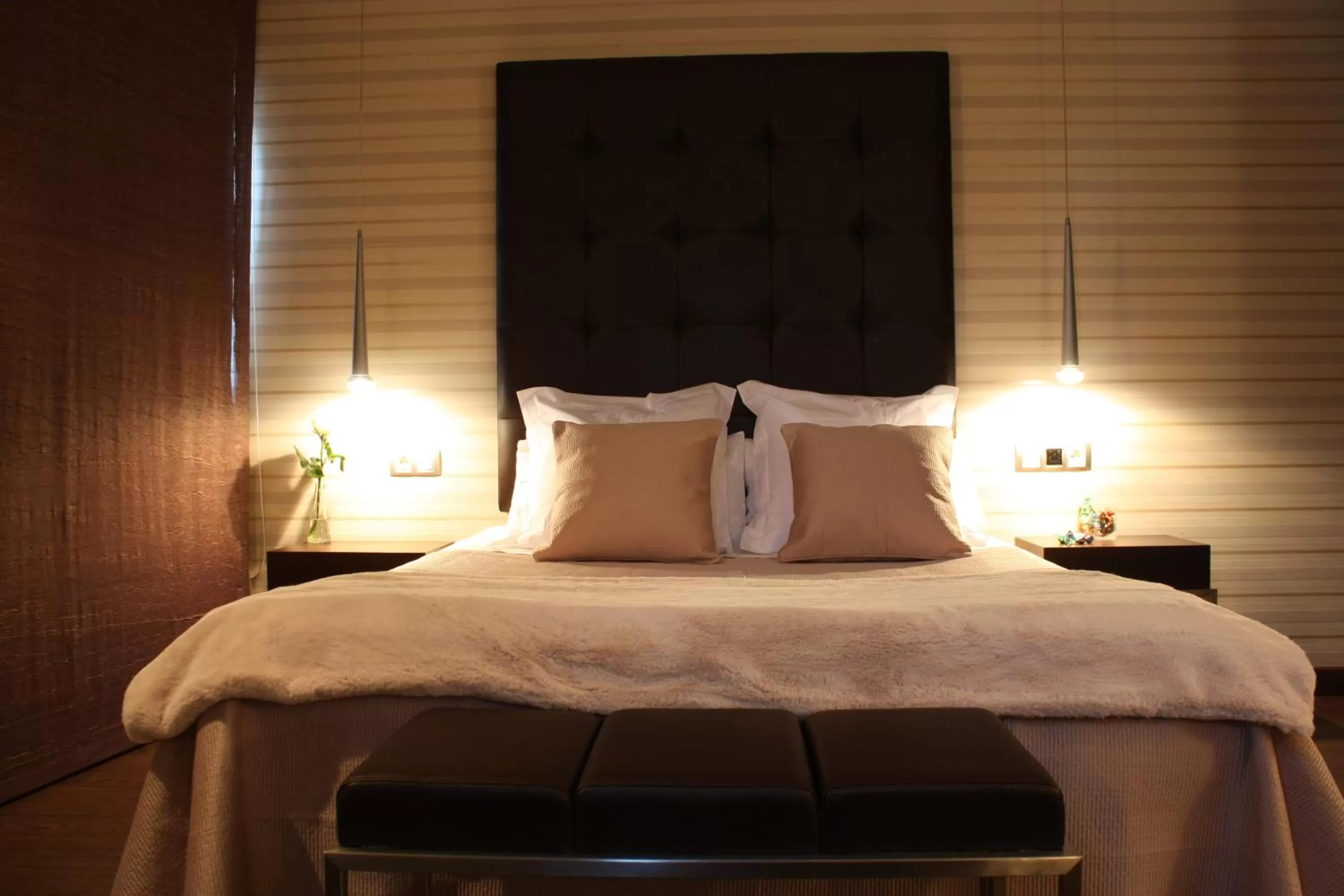 Bed in Hotel Pontes do Eume