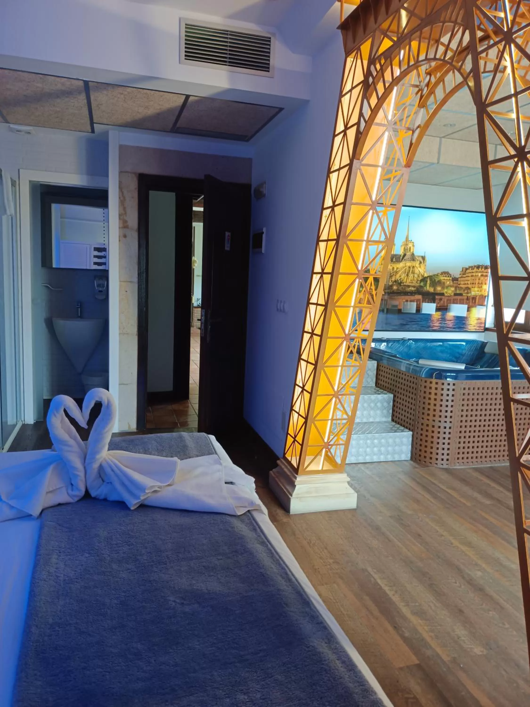 Bed in Posada la Leyenda