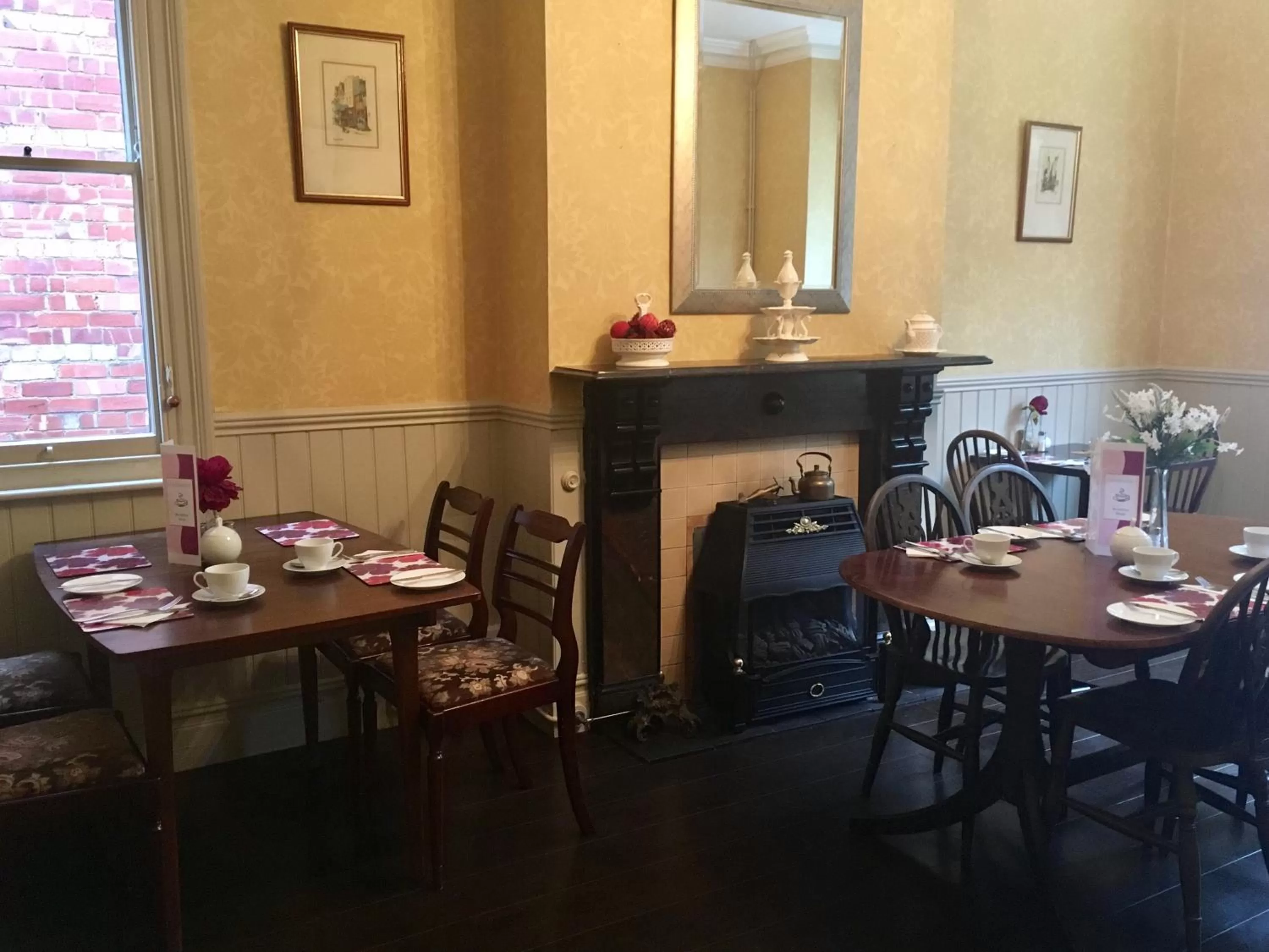 Dining area in The Claremont