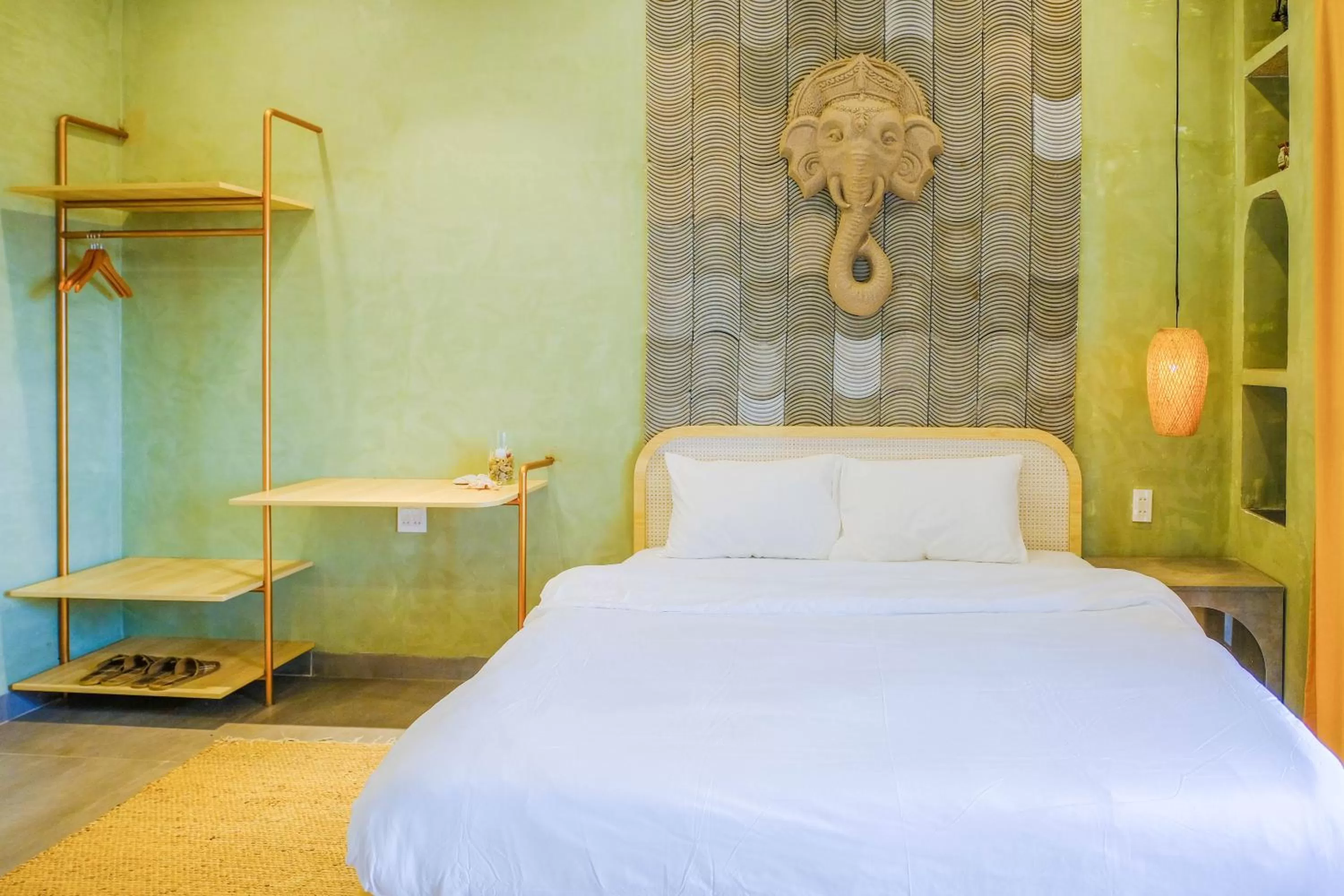 Bed in Eo Gió Có Homestay