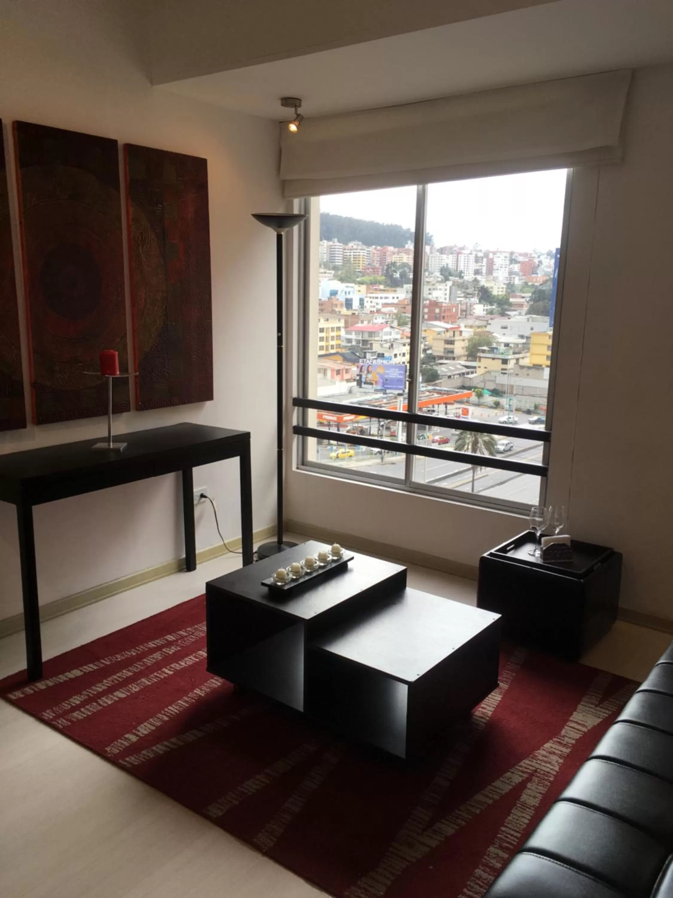 Living room in Suites Parque Real