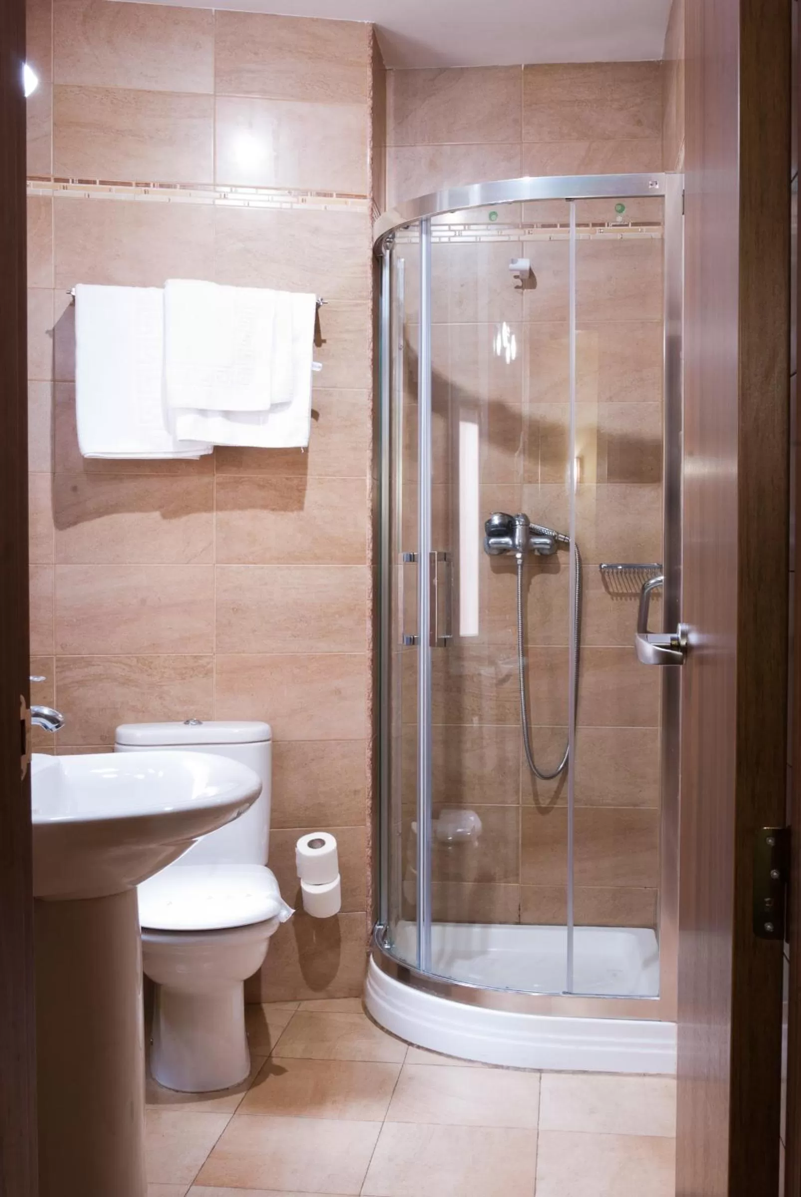 Bathroom in Hotel Hidalgo Quijada