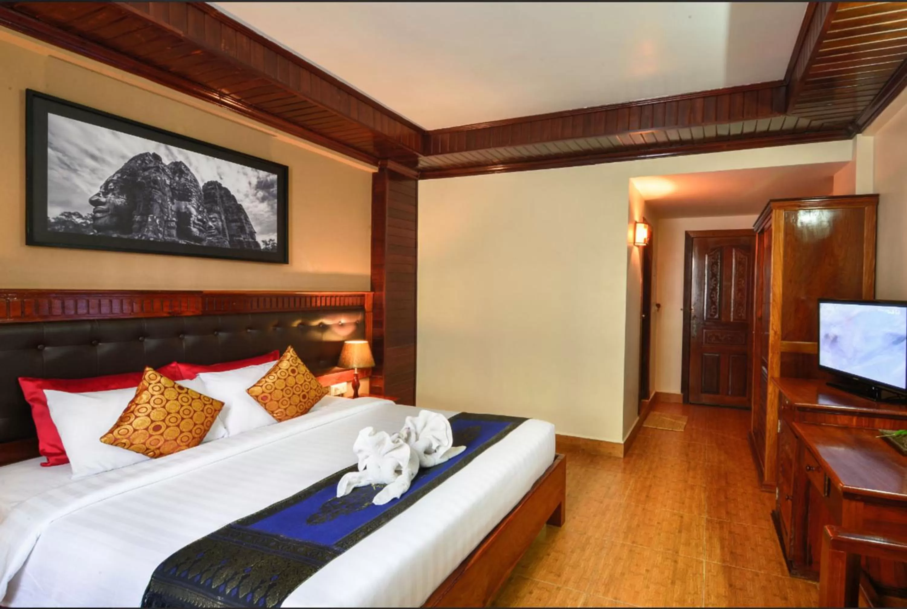 Bedroom, Bed in Angkor Pearl Hotel