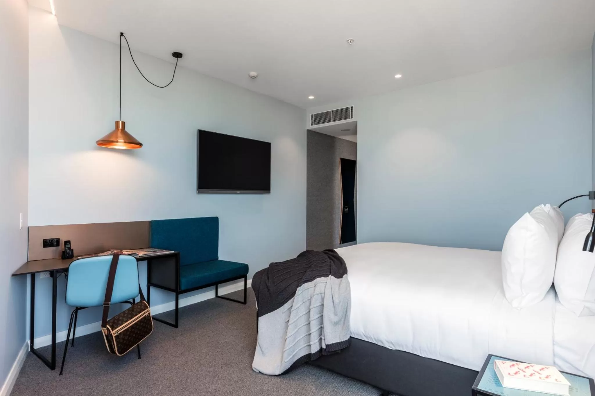 Bedroom, Bed in Citadines Connect Sydney Airport