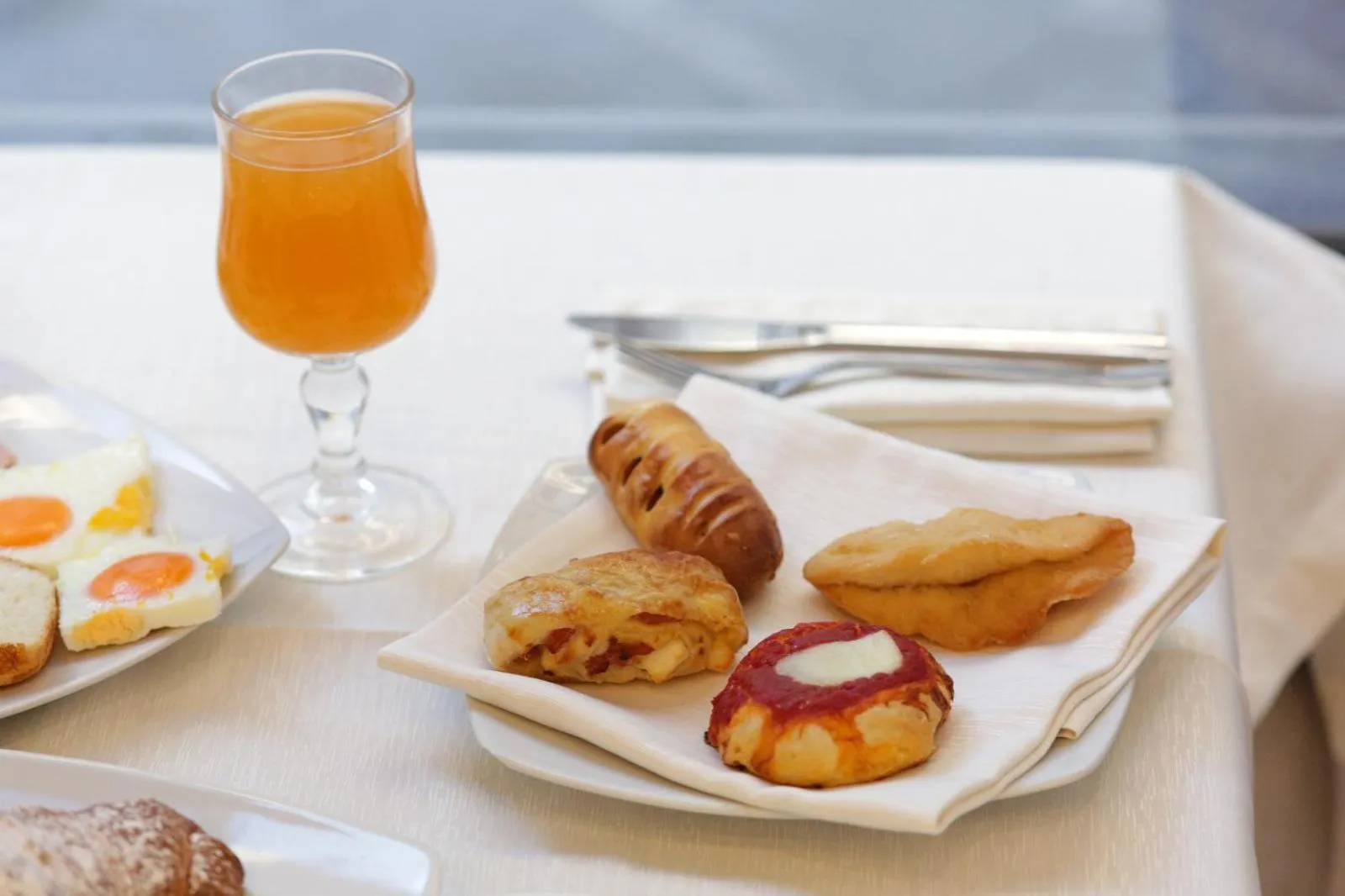 Food close-up in Hotel Vergilius Billia