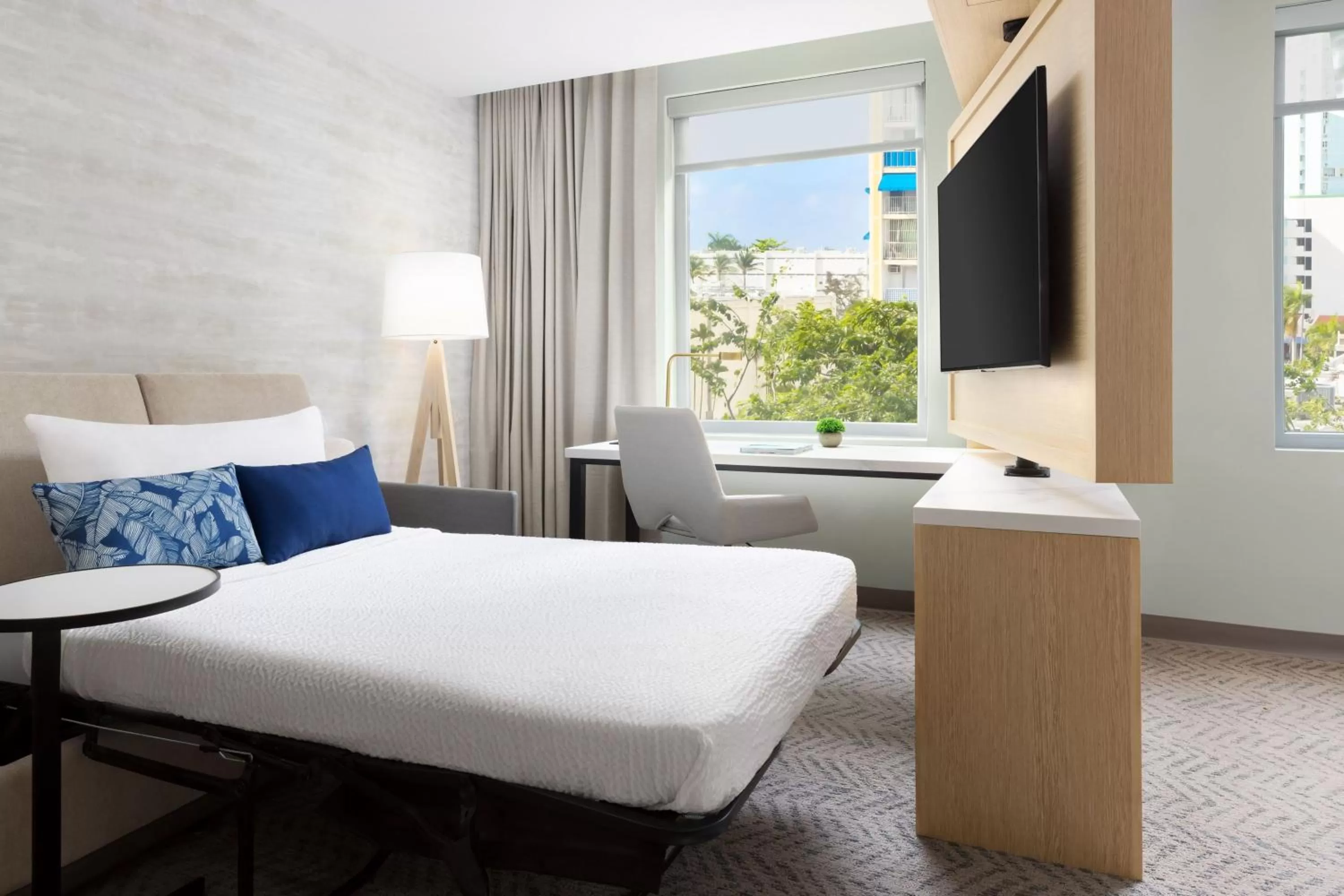 Bedroom, Bed in Residence Inn by Marriott San Juan Isla Verde