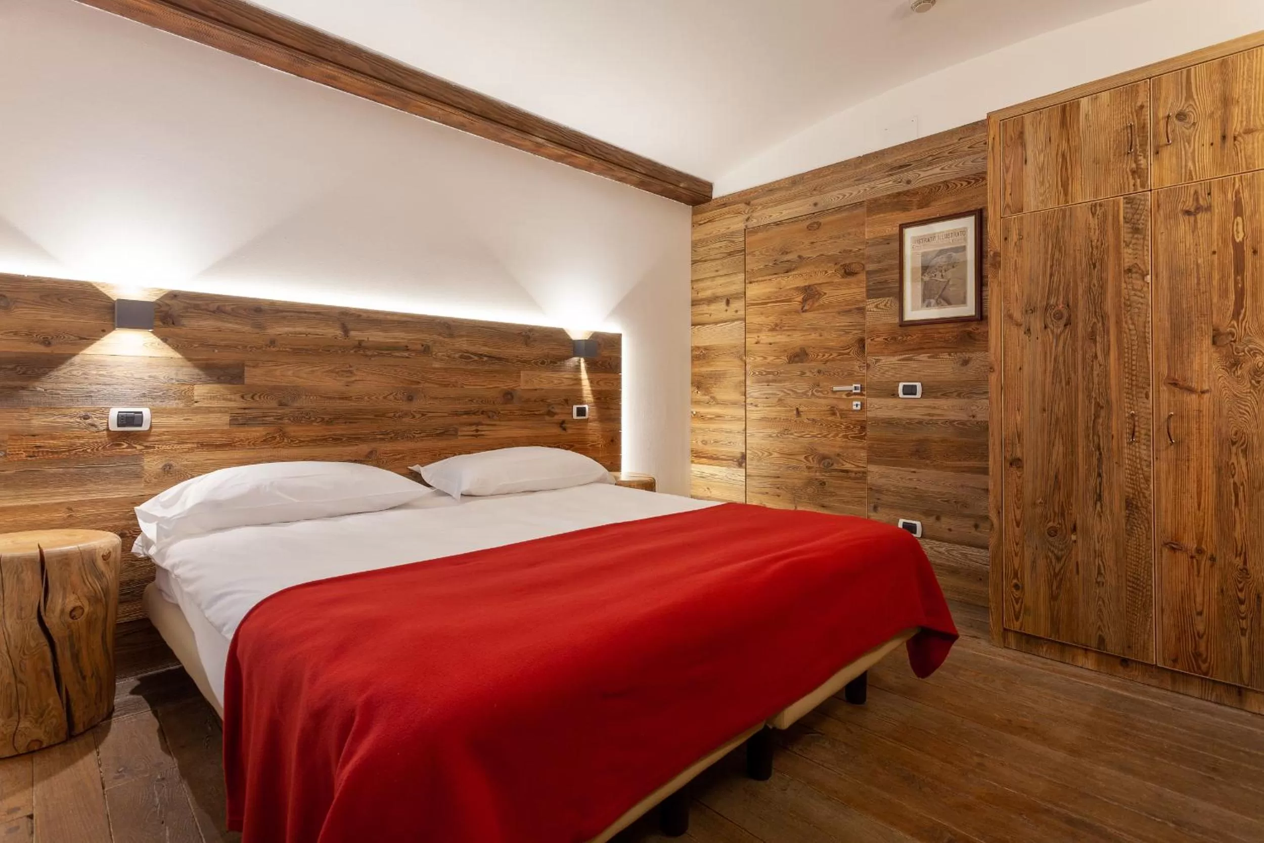 Bedroom, Bed in Residence Le Grand Chalet