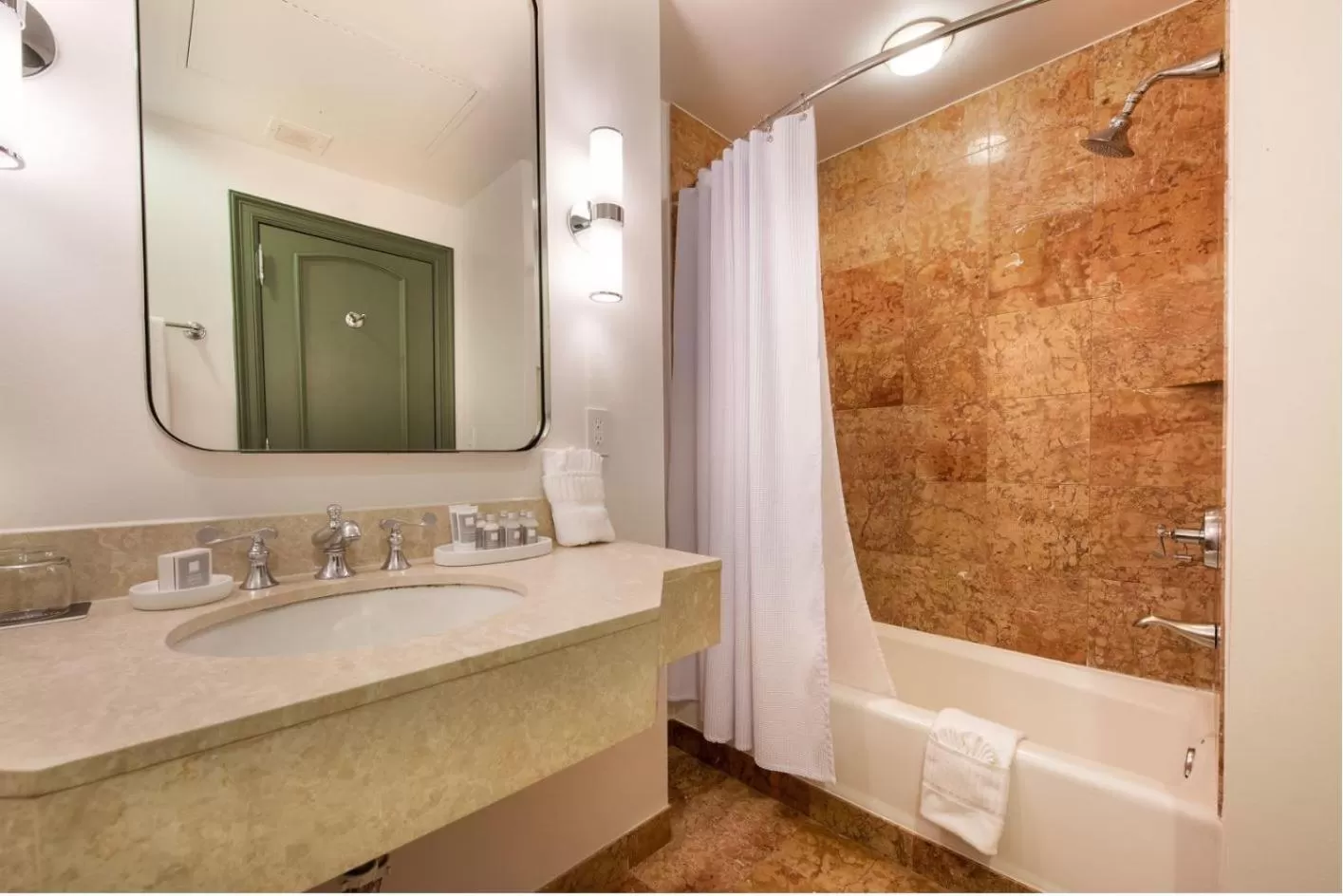 Bathroom in Hotel Theo New Orleans, Tapestry Collection by Hilton