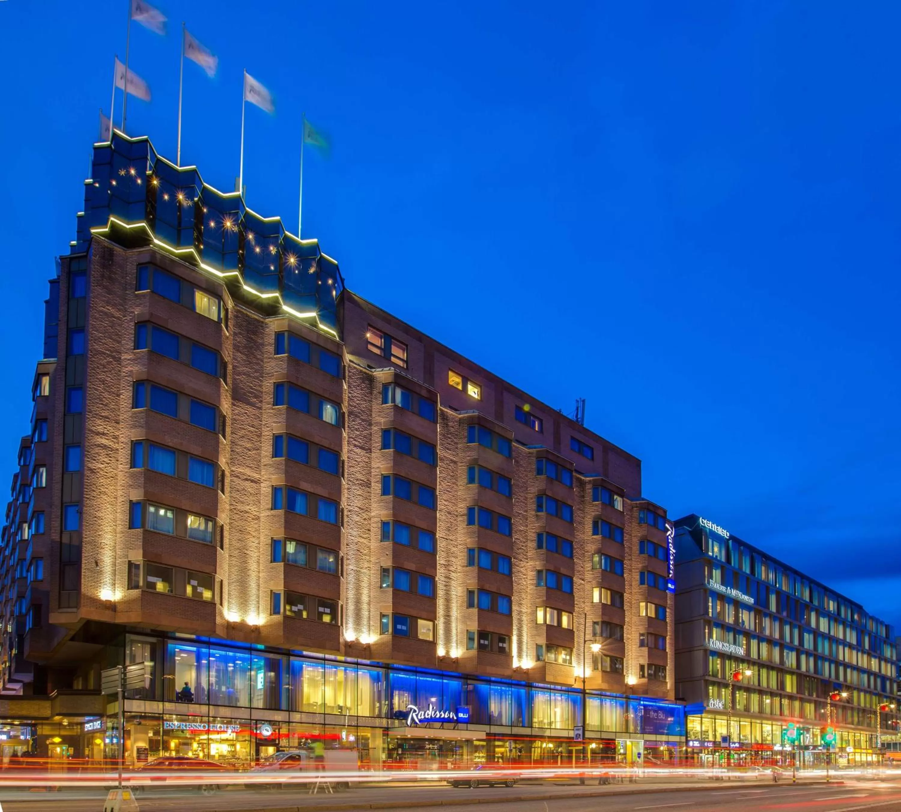 Property building in Radisson Blu Royal Viking Hotel, Stockholm