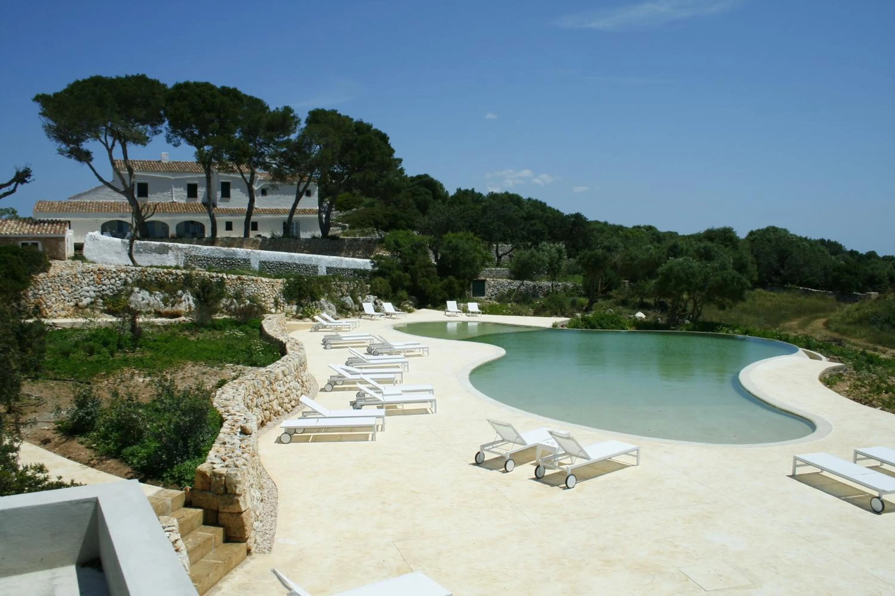 Solarium in Hotel Rural Binigaus Vell