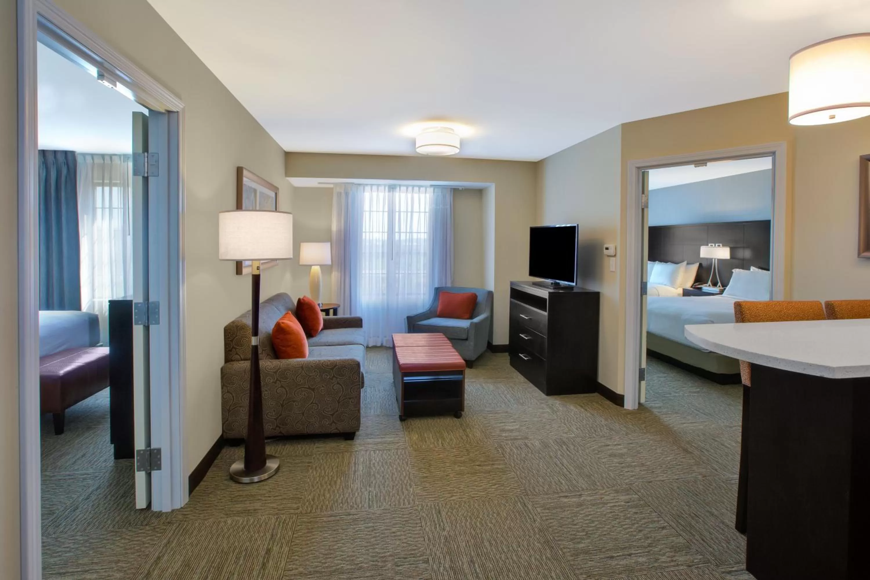 Photo of the whole room, Bed in Staybridge Suites - Benton Harbor-St. Joseph by IHG