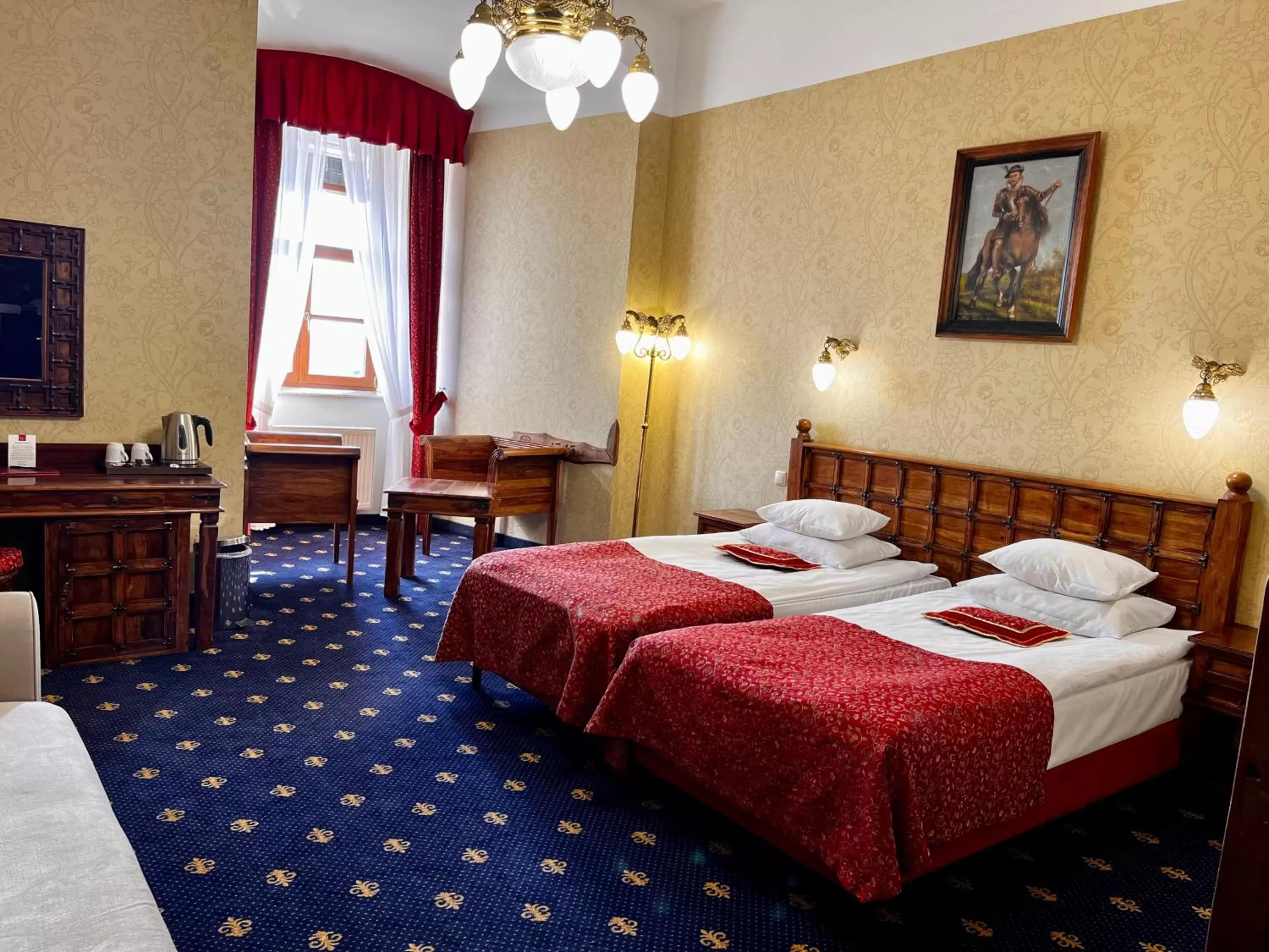 Photo of the whole room, Bed in Hotel Zamek Ryn