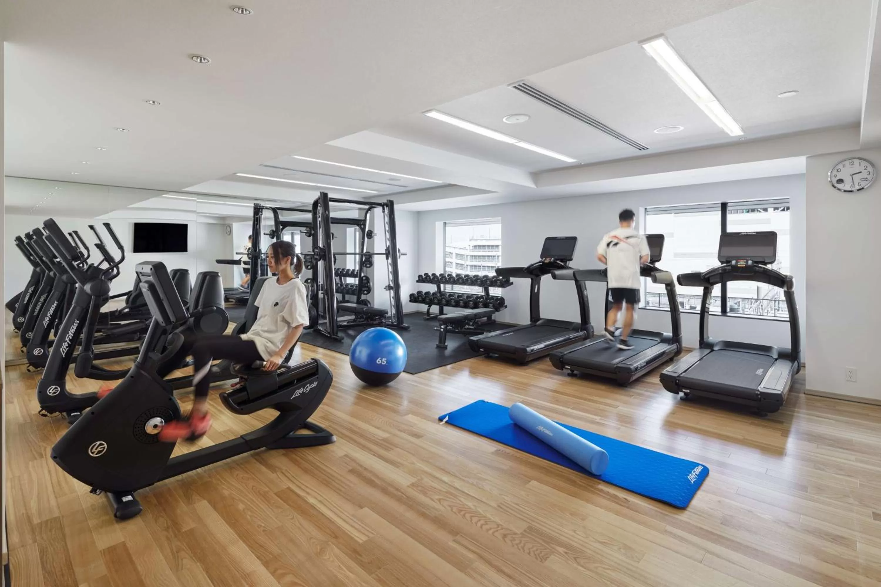 Fitness centre/facilities in Hyatt House Kanazawa