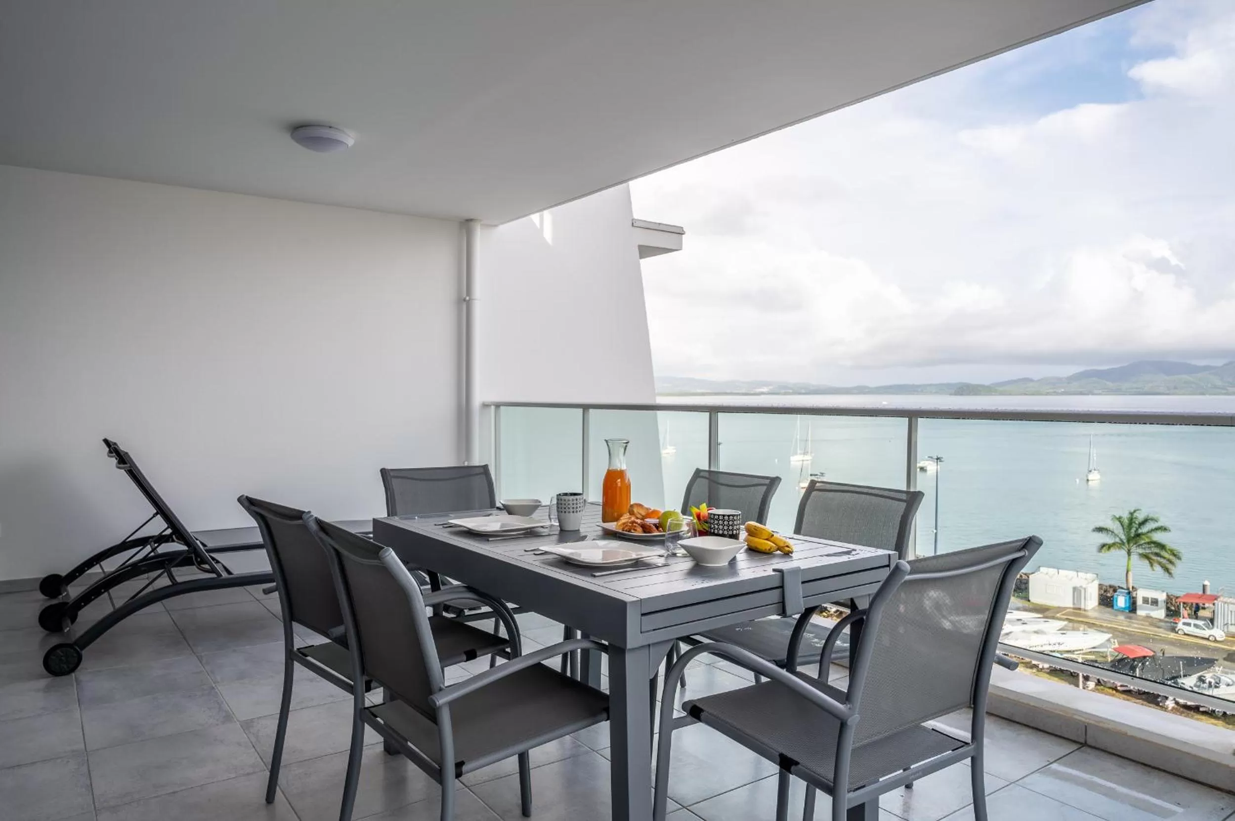 Balcony/Terrace in Résidence Hôtelière Poséidon Caraïbes