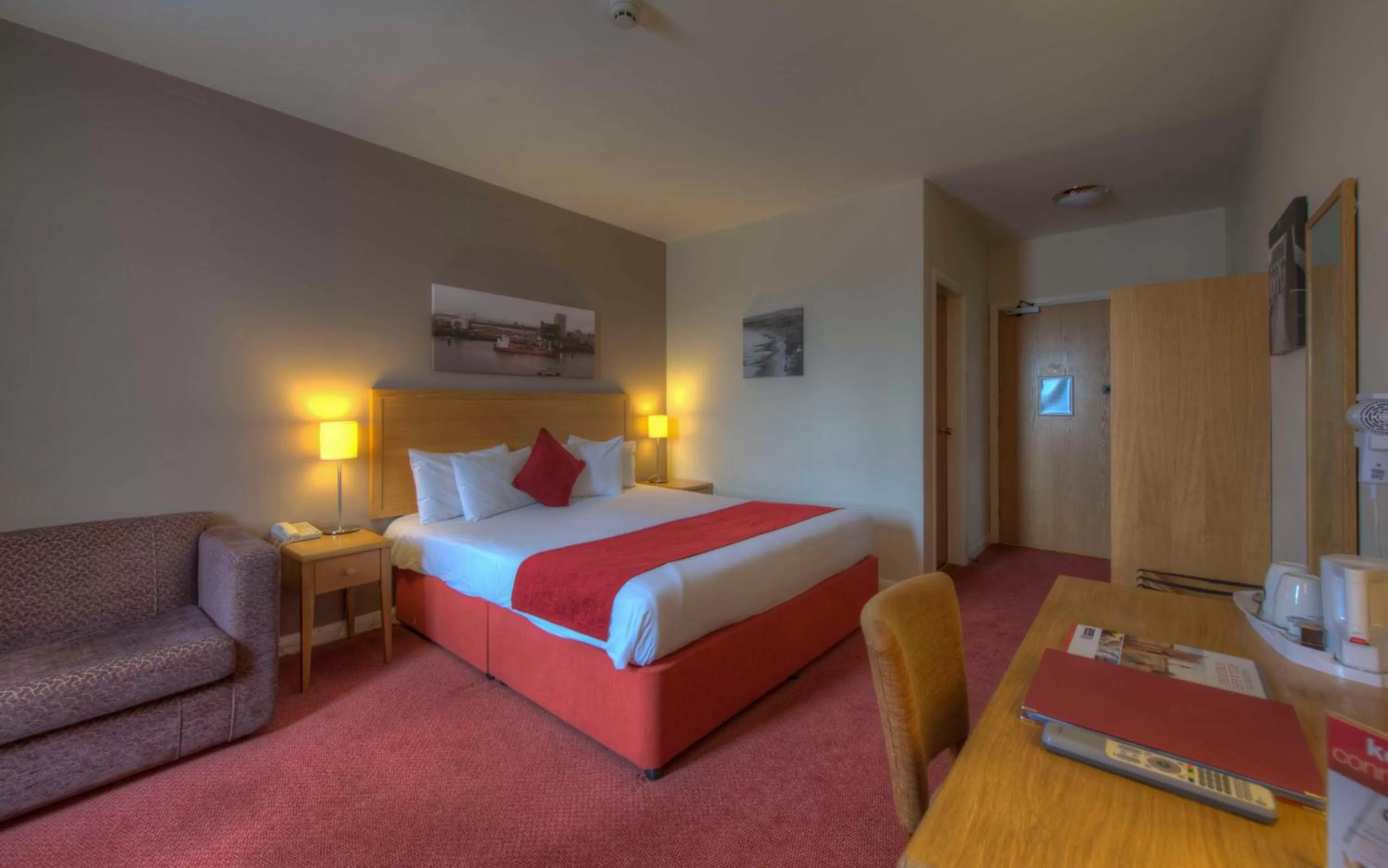 Bed in Kingstown Hotel by Greene King Inns