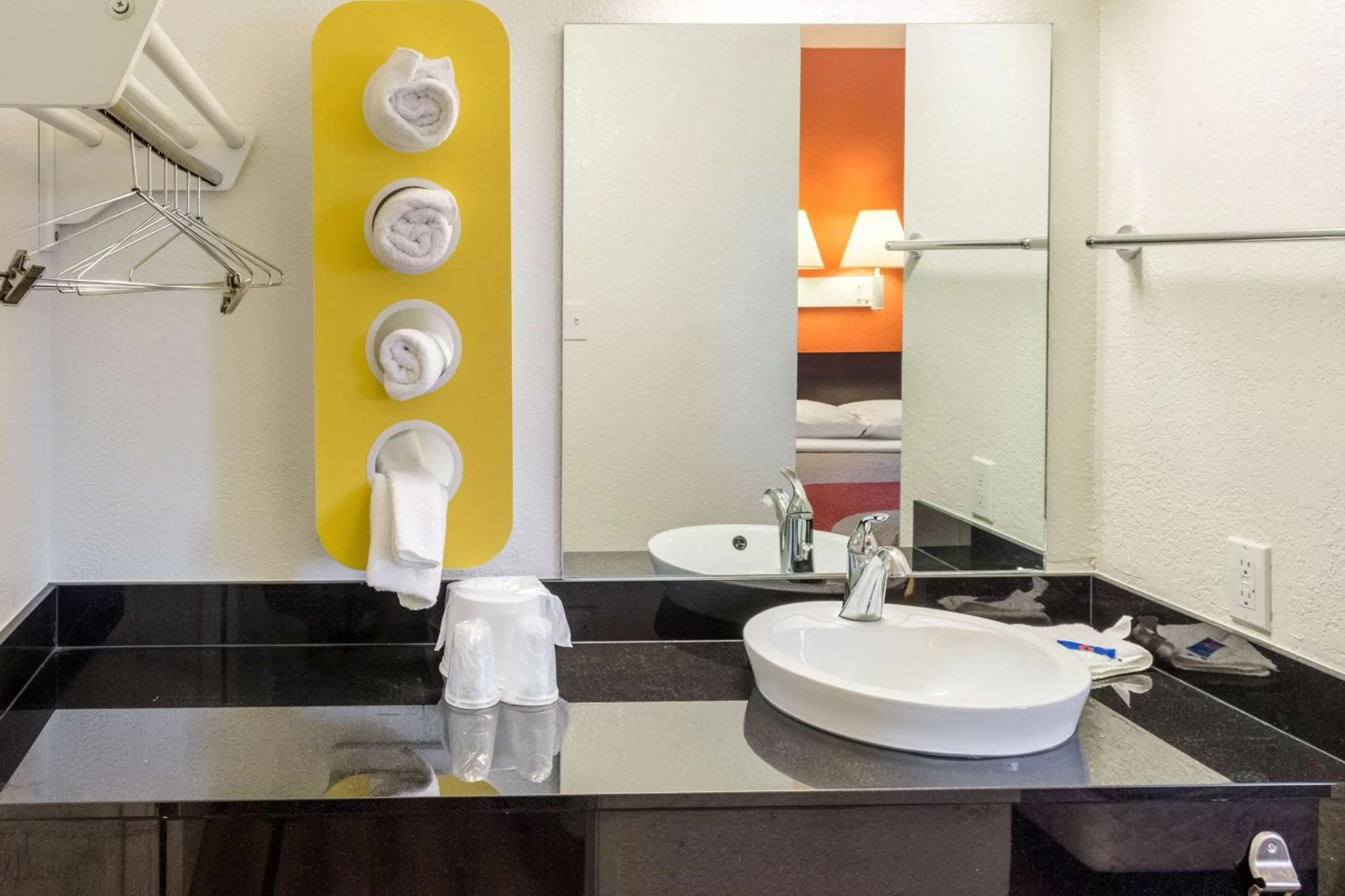 Shower in Motel 6-Bakersfield, CA - East