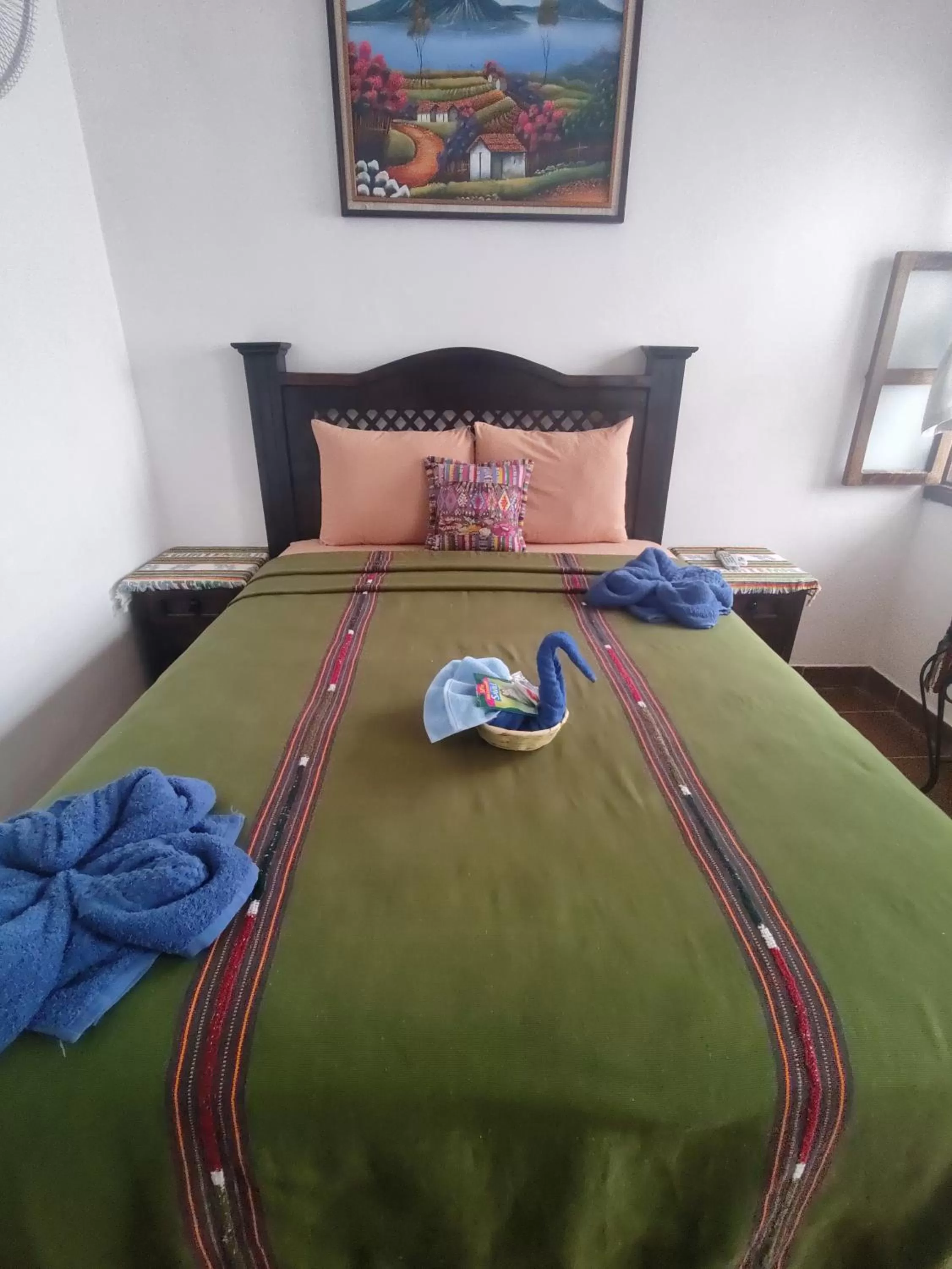 Bed in Francisco's rest house hotel