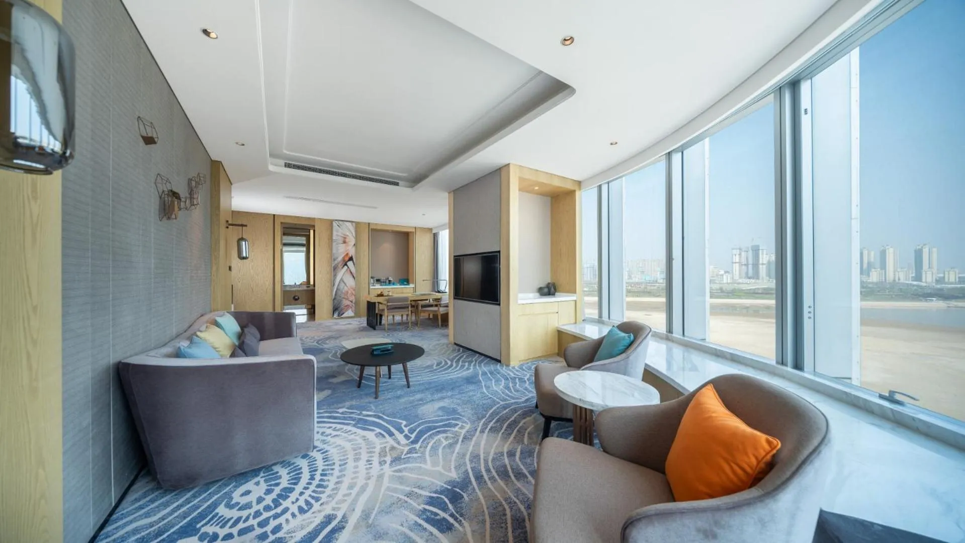 Living room in Le Meridien Xi'an Chanba