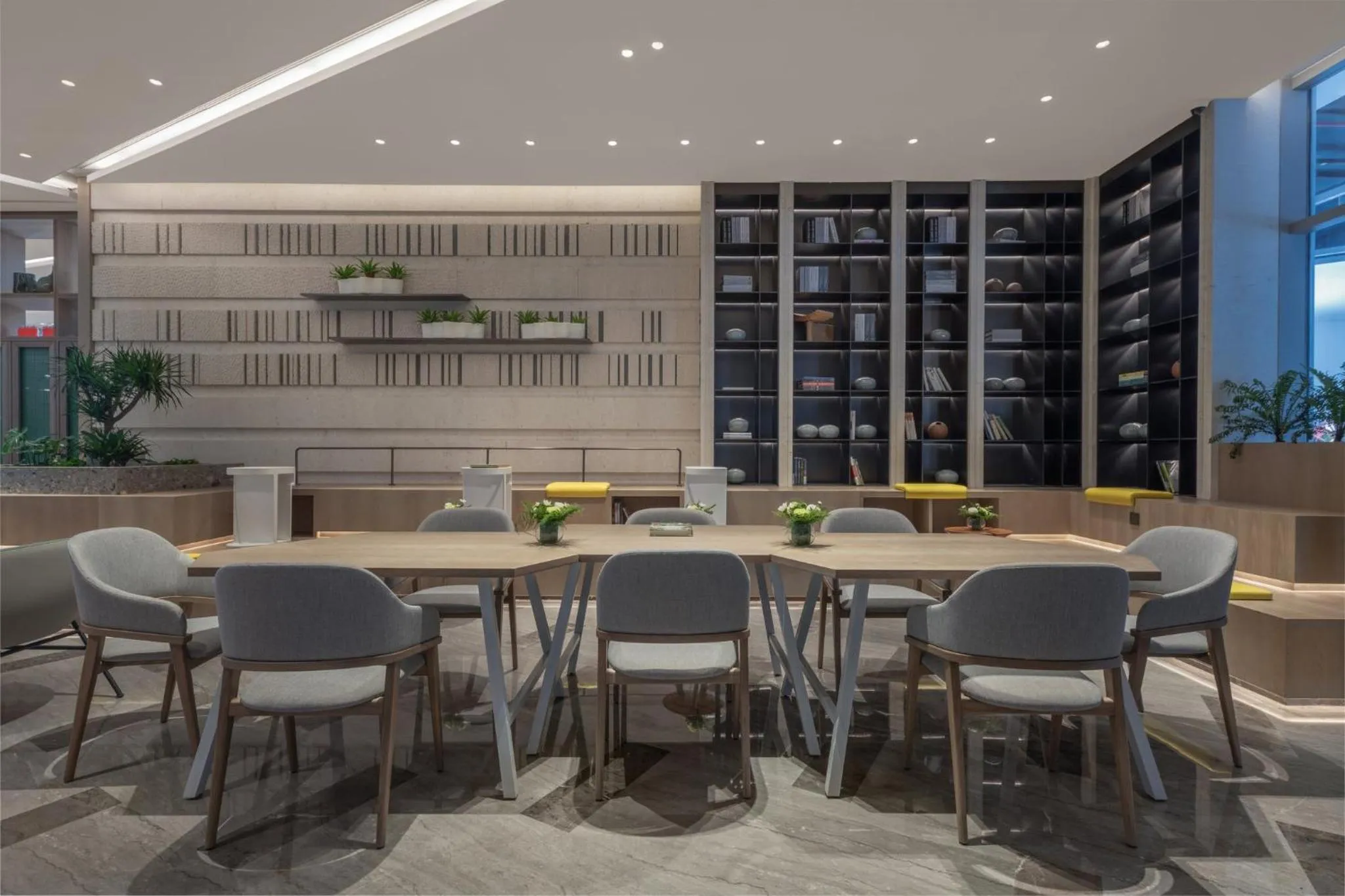 Lobby or reception in EVEN Hotels Shenzhen Guangming Cloud Park by IHG