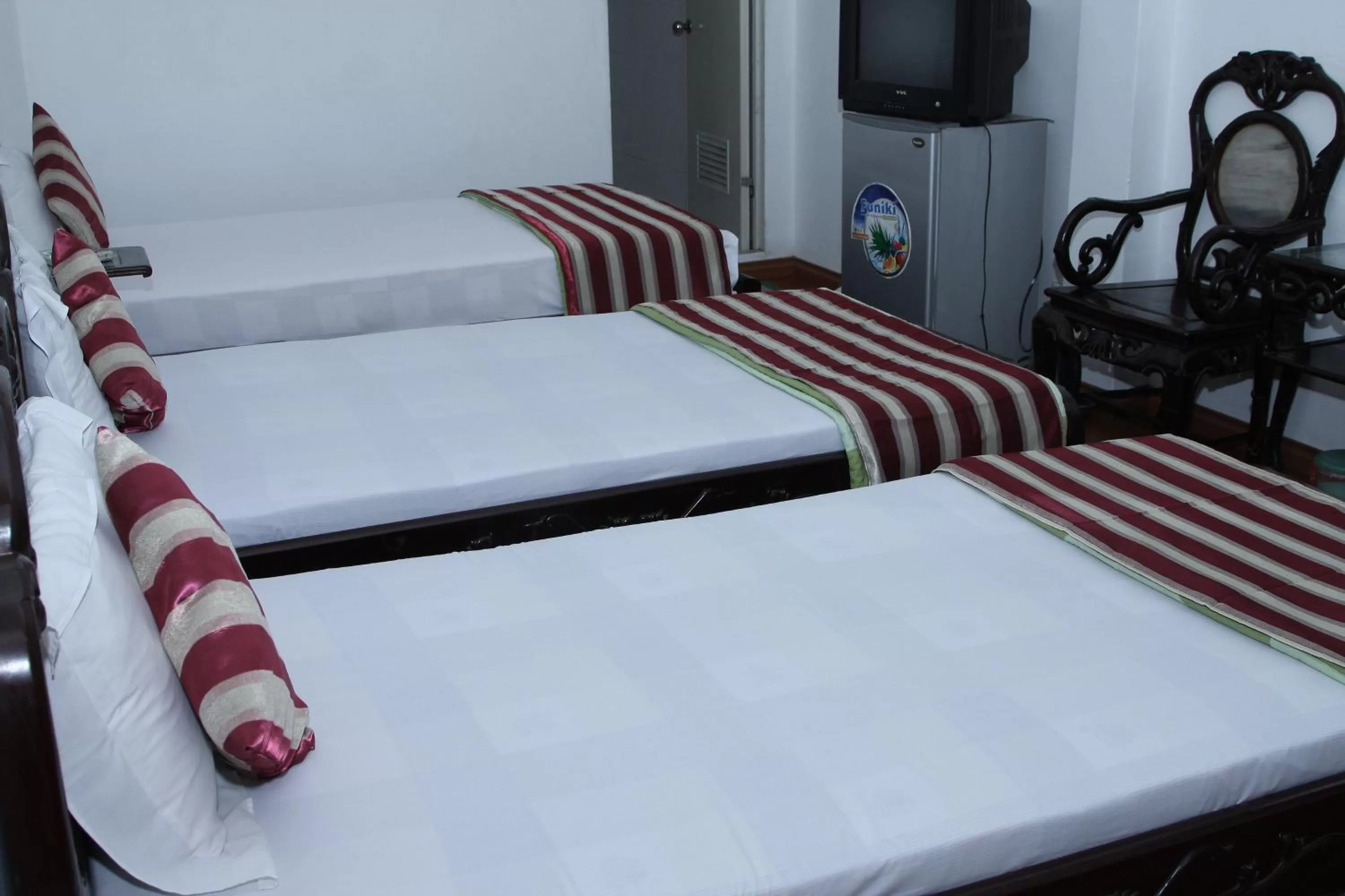 Bed in Hoang Cuong Hotel