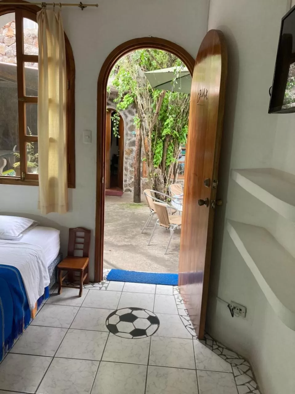 Bedroom, Pool View in La Fortaleza De Haro