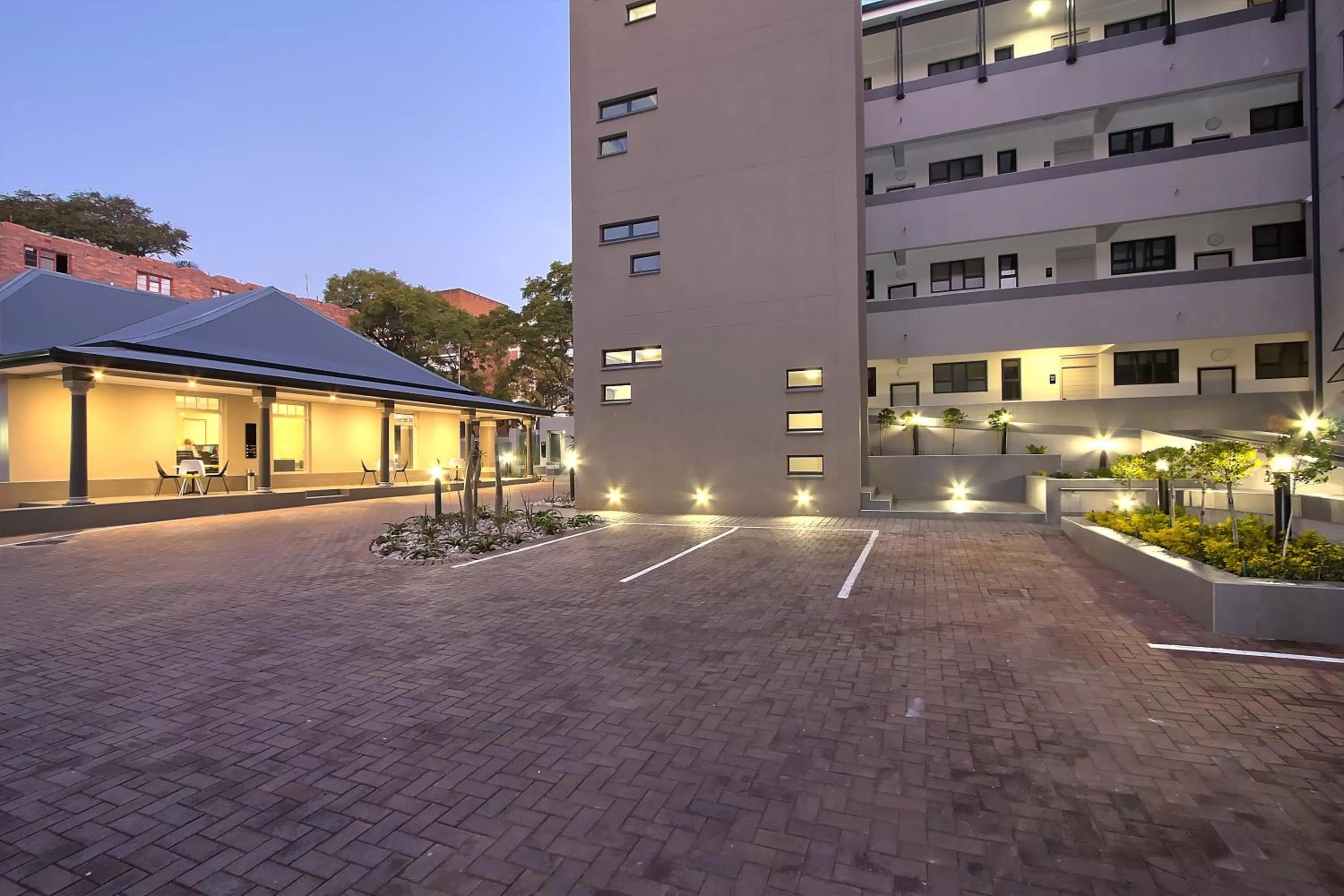 Property building in The Park Lodge Hotel