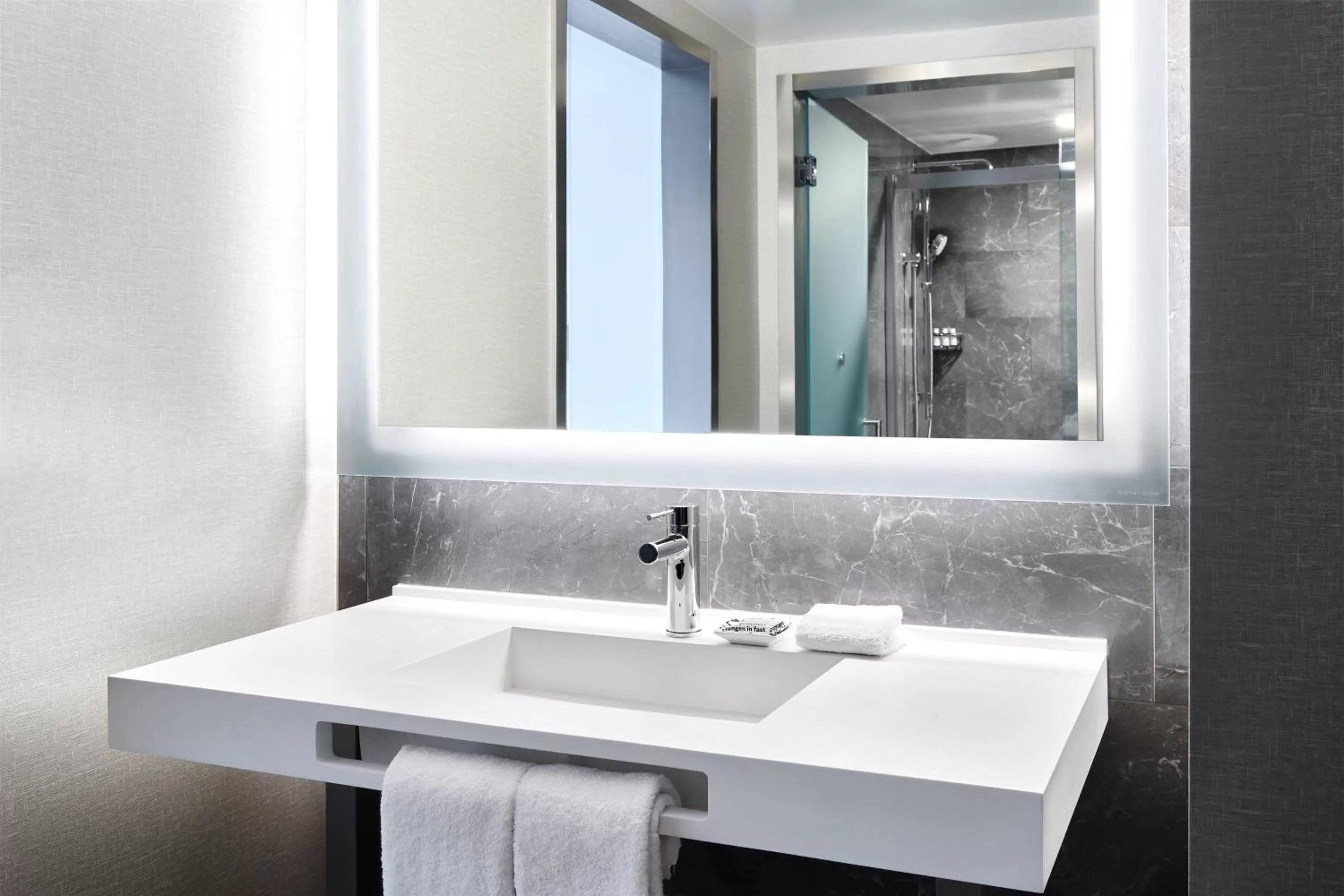 Bathroom in AC Hotel by Marriott Pleasanton