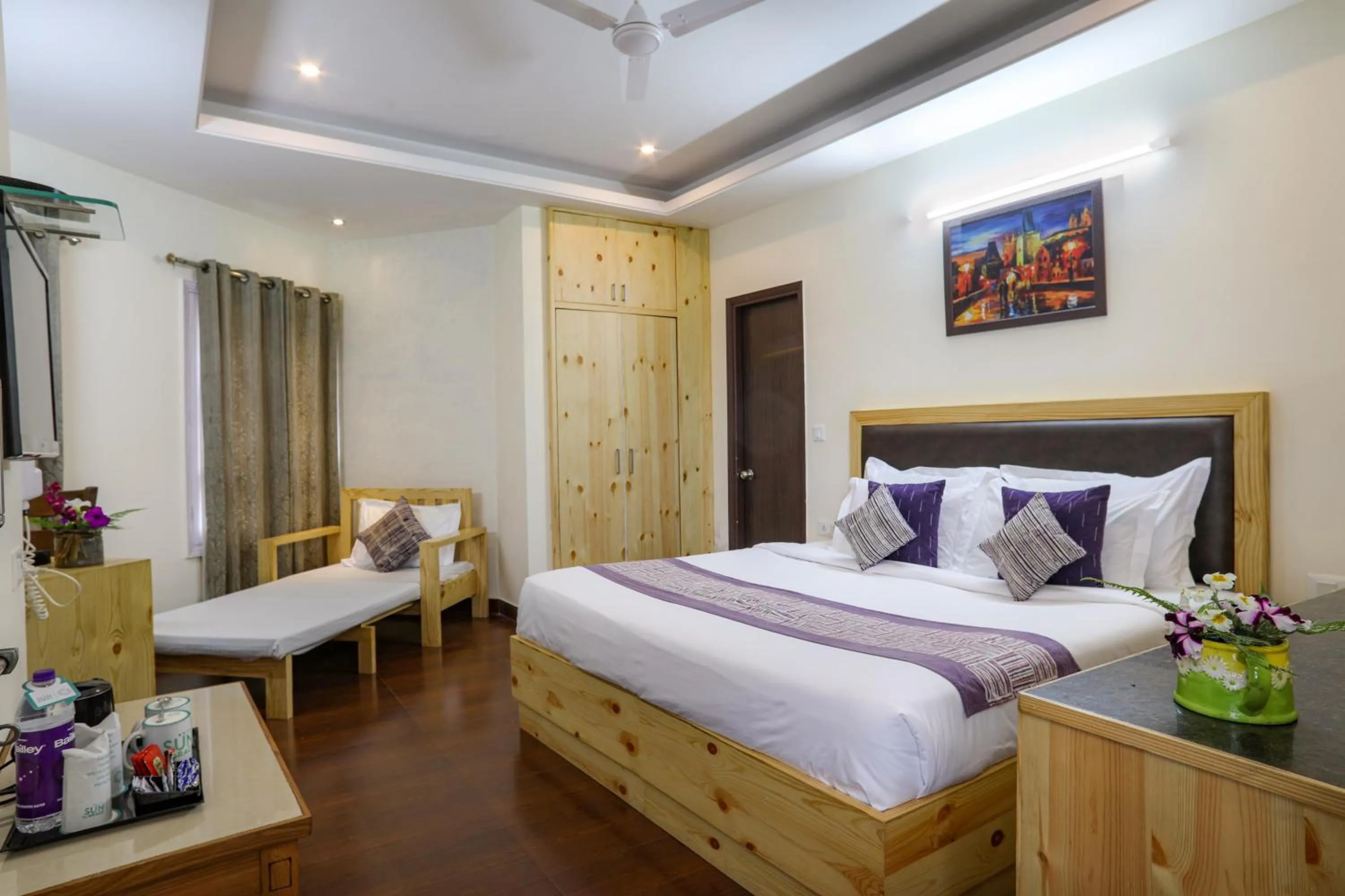 Bed in Hotel SunGrace