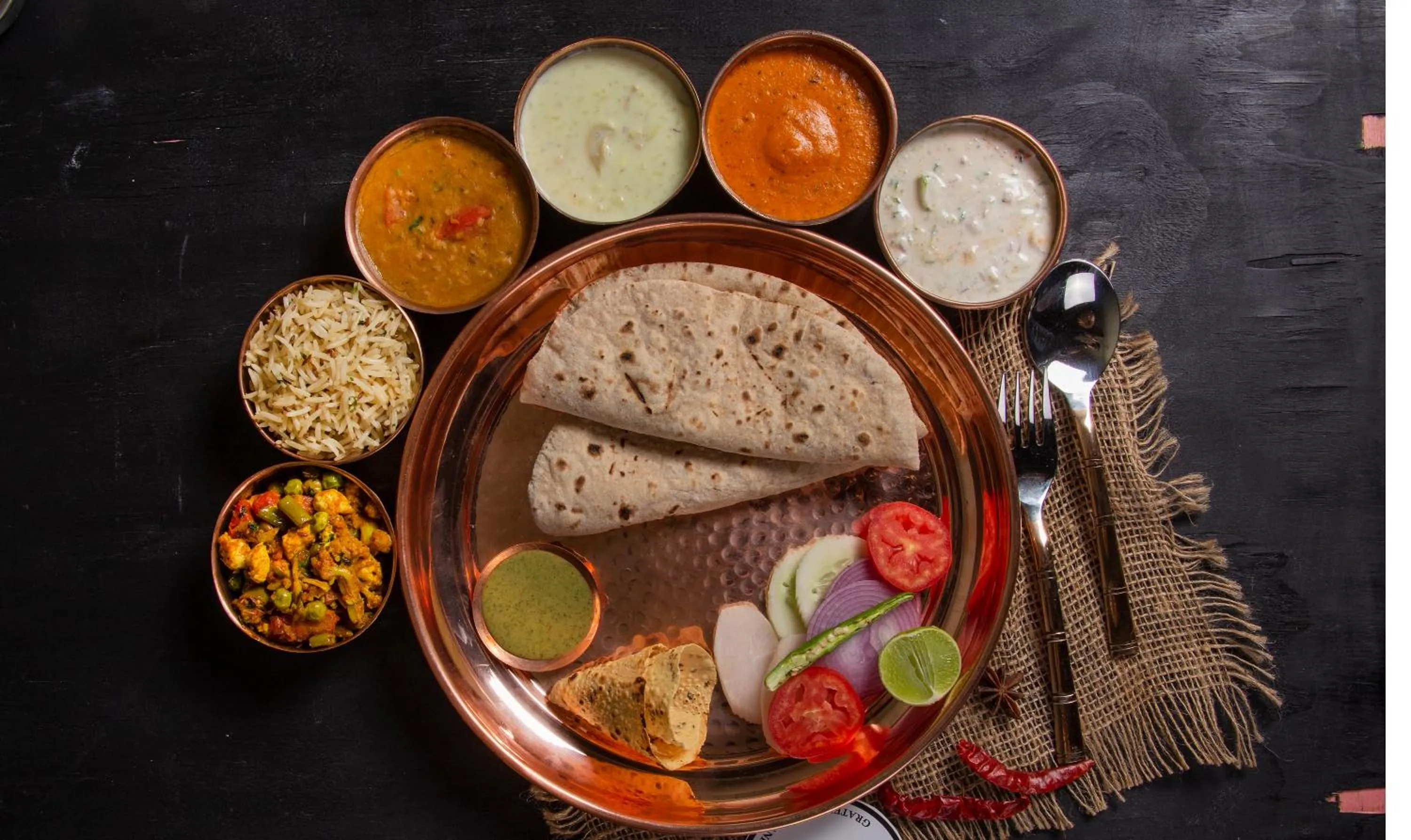 Food close-up in Hotel Ajanta - Colonial Charm Award Winning Luxury Hotel in the Heart of the City